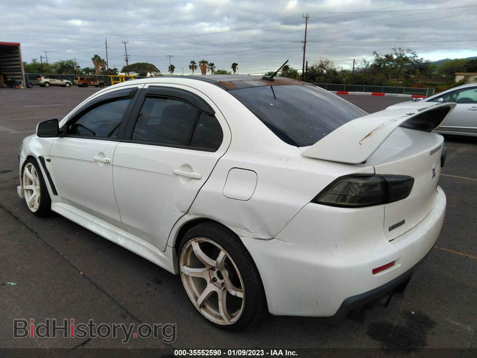 2014 MITSUBISHI LANCER EVOLUTION - VIN: JA32W8FV6EU024911 - Photo 3