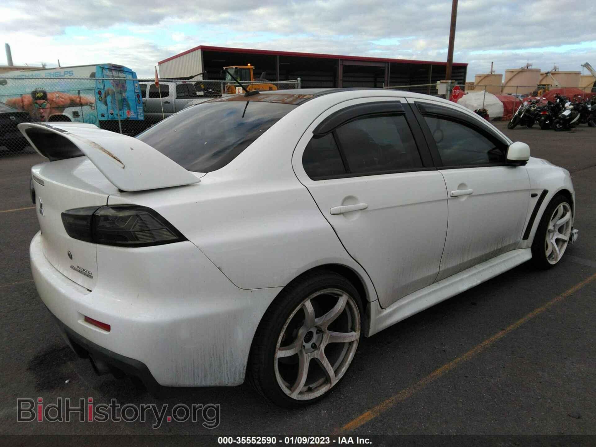 2014 MITSUBISHI LANCER EVOLUTION - VIN: JA32W8FV6EU024911 - Photo 4