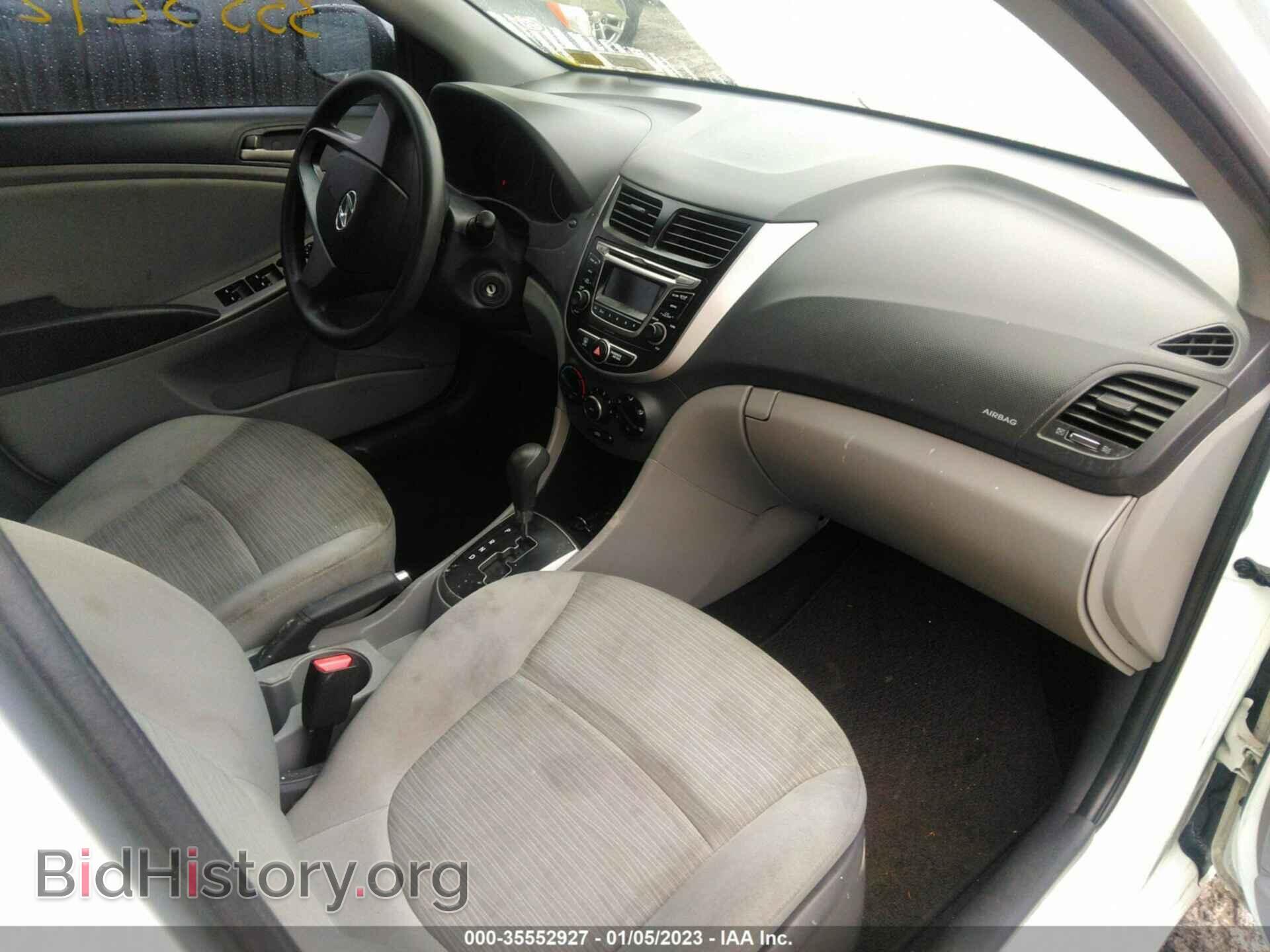 2016 HYUNDAI ACCENT - VIN: KMHCT4AE9GU009851 - Фото 5