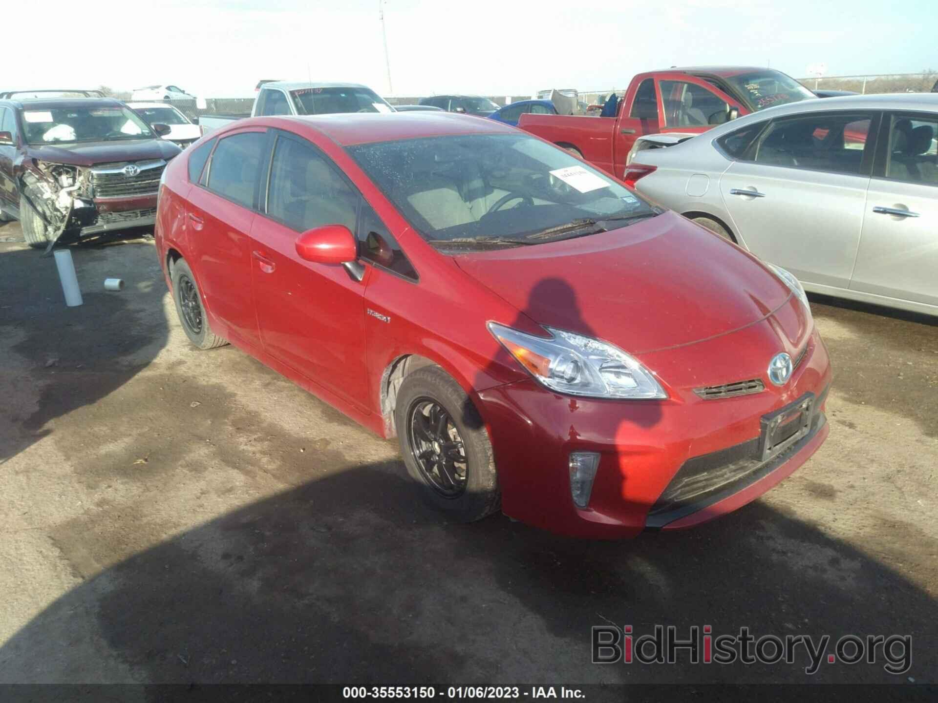 Photo JTDKN3DU8F1878142 - TOYOTA PRIUS 2015