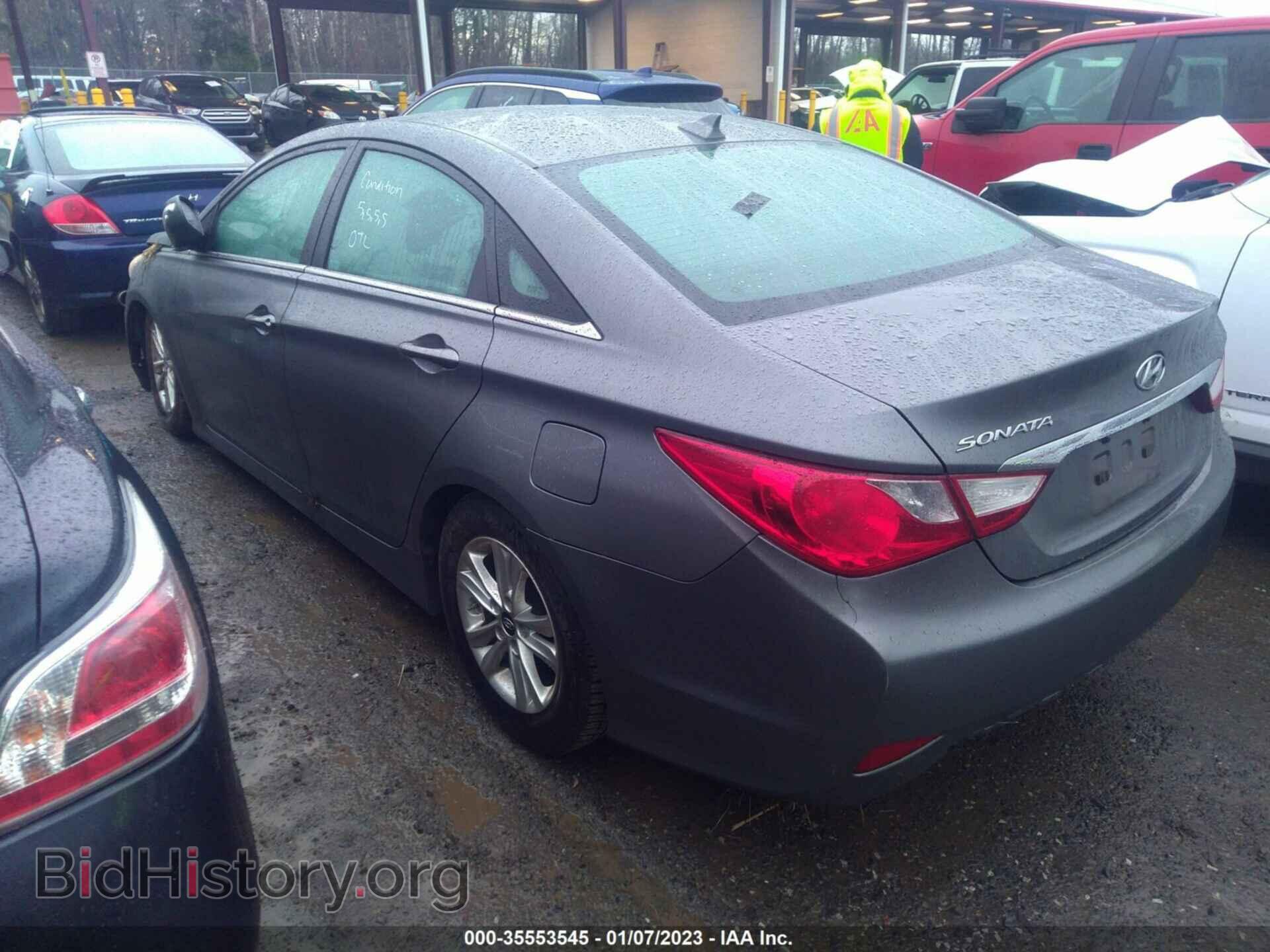 2014 HYUNDAI SONATA - VIN: 5NPEB4AC0EH867862 - Фото 3