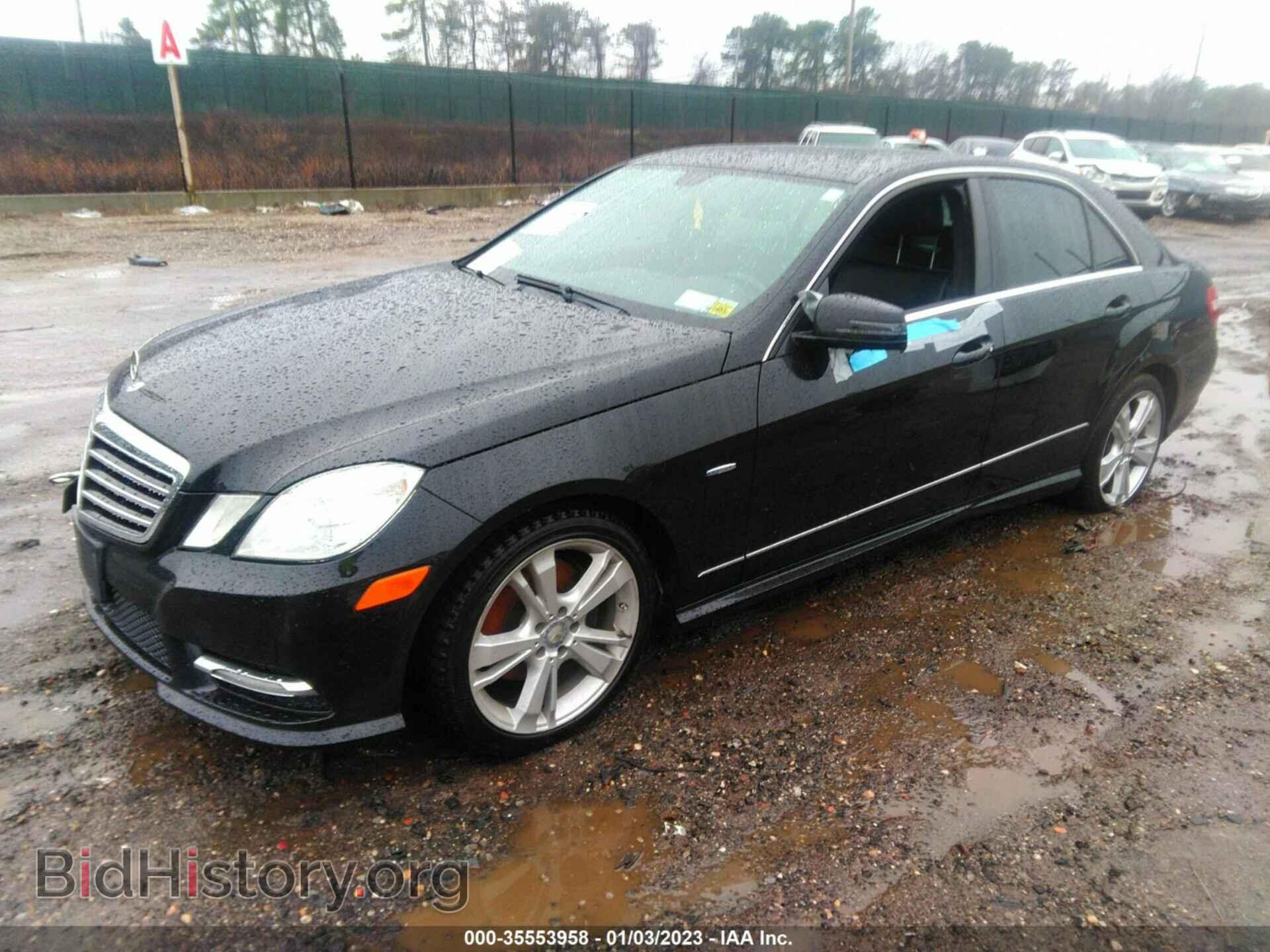 2012 MERCEDES-BENZ E-CLASS - VIN: WDDHF8JBXCA622805 - Фото 2
