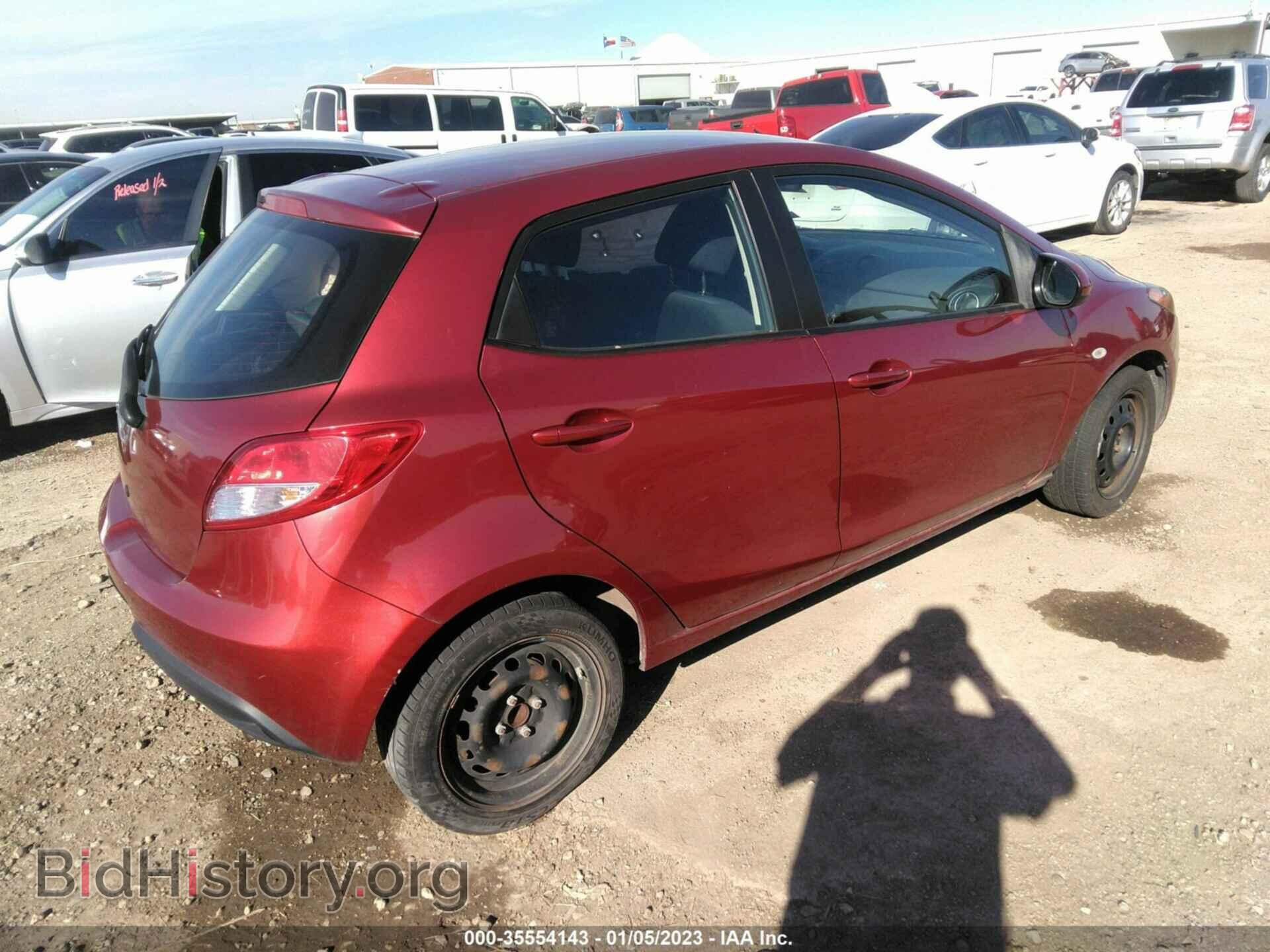 2014 MAZDA MAZDA2 - VIN: JM1DE1KY7E0187689 - Фото 4