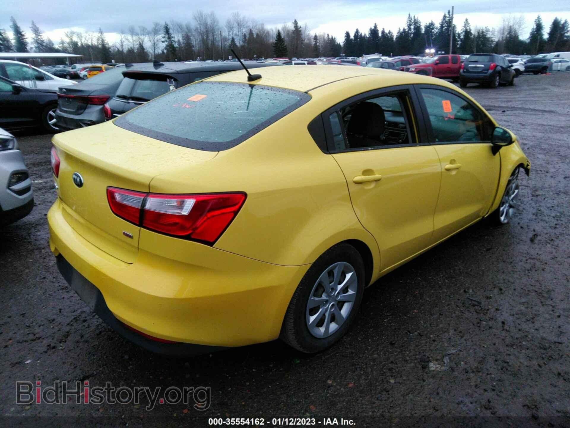 2016 KIA RIO - VIN: KNADM4A37G6561130 - Фото 4