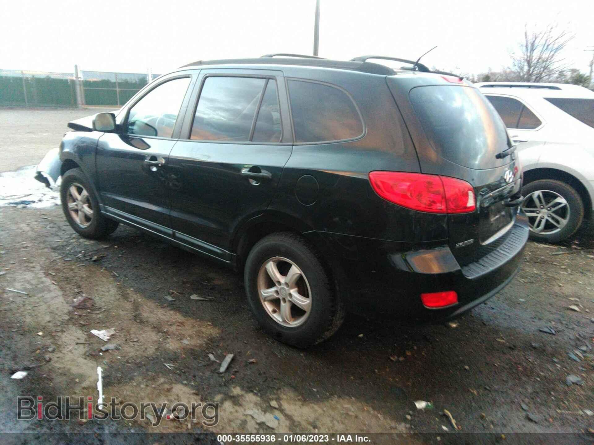 2008 HYUNDAI SANTA FE - VIN: 5NMSG73D68H187798 - Фото 3