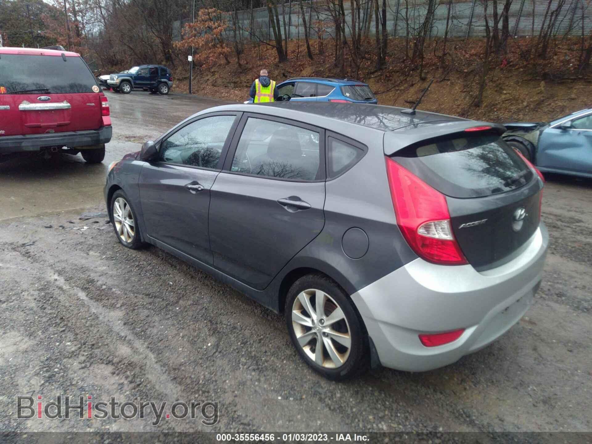 2012 HYUNDAI ACCENT - VIN: KMHCU5AE1CU025068 - Фото 3