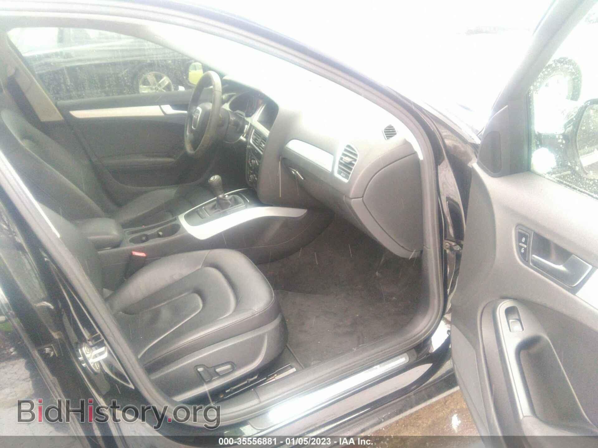 2012 AUDI A4 - VIN: WAUDFAFL4CN018979 - Фото 5