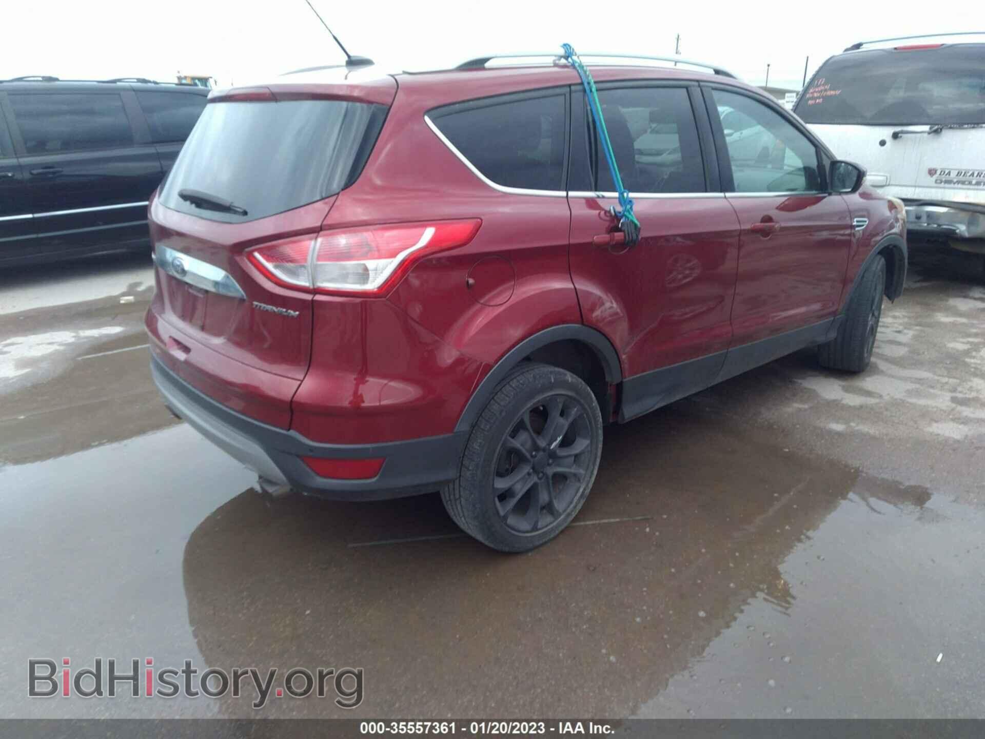 2014 FORD ESCAPE - VIN: 1FMCU9J93EUB66172 - Фото 4