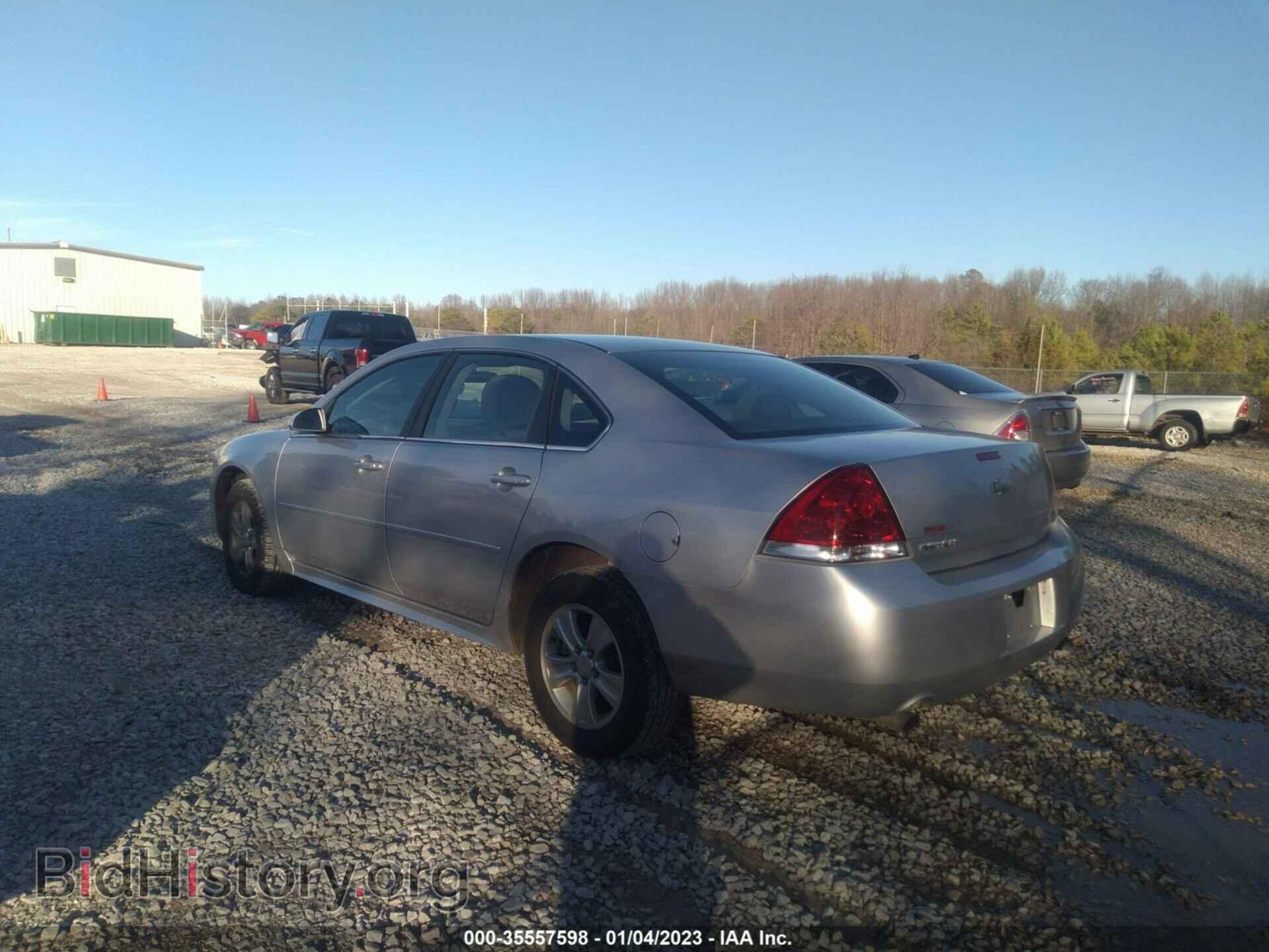 2013 CHEVROLET IMPALA - VIN: 2G1WF5E33D1262526 - Фото 3
