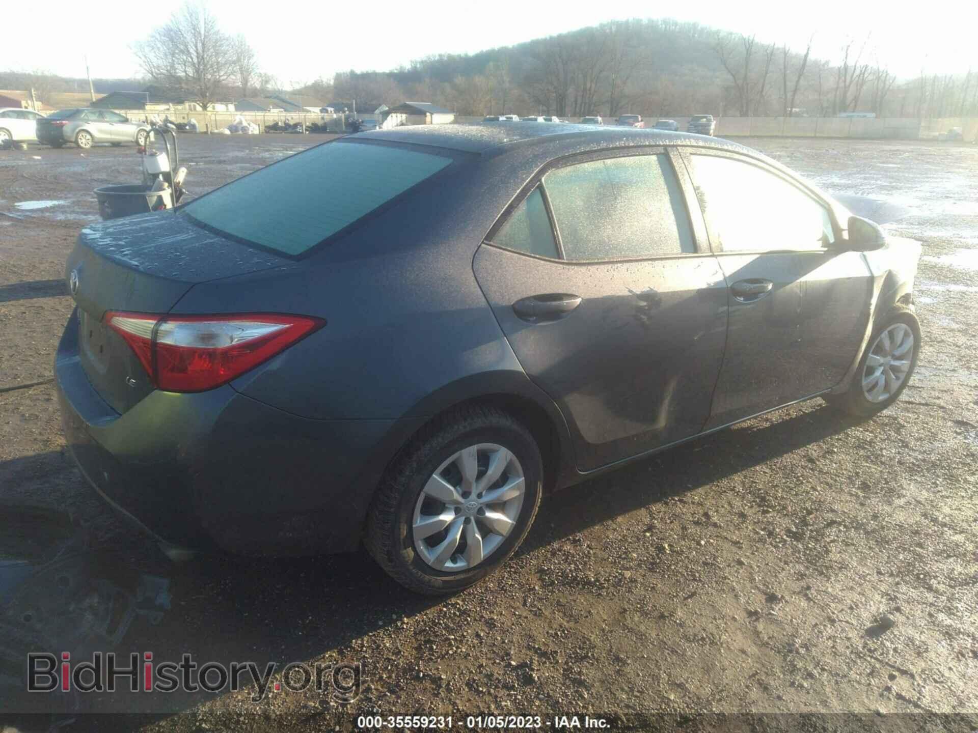 2015 TOYOTA COROLLA - VIN: 2T1BURHE5FC407425 - Фото 4