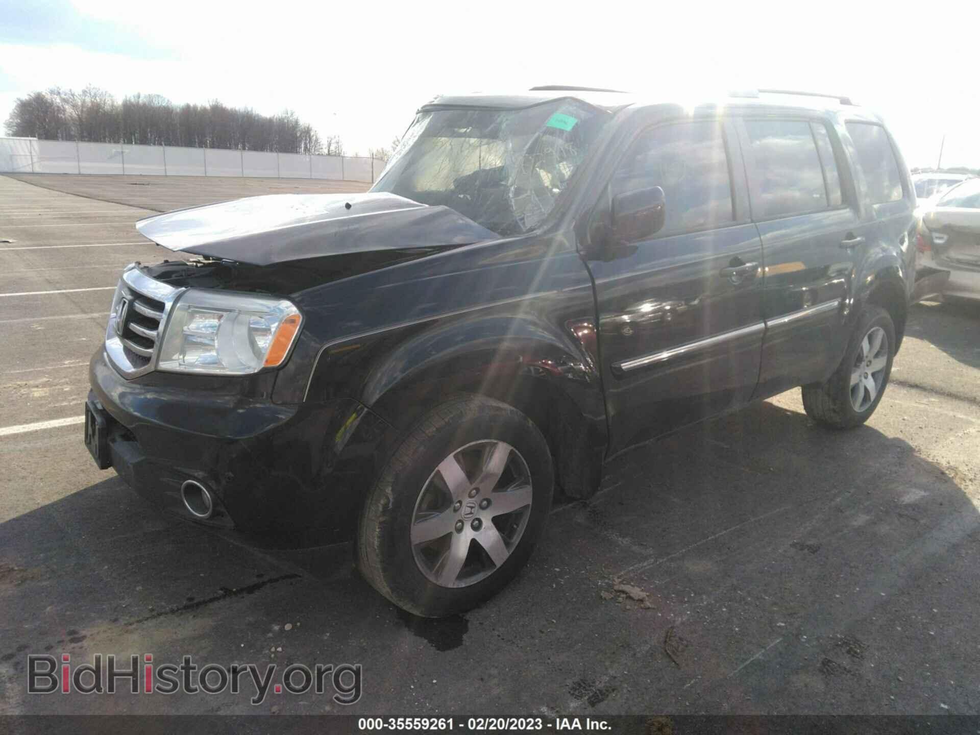 2013 HONDA PILOT - VIN: 5FNYF4H94DB035076 - Photo 2