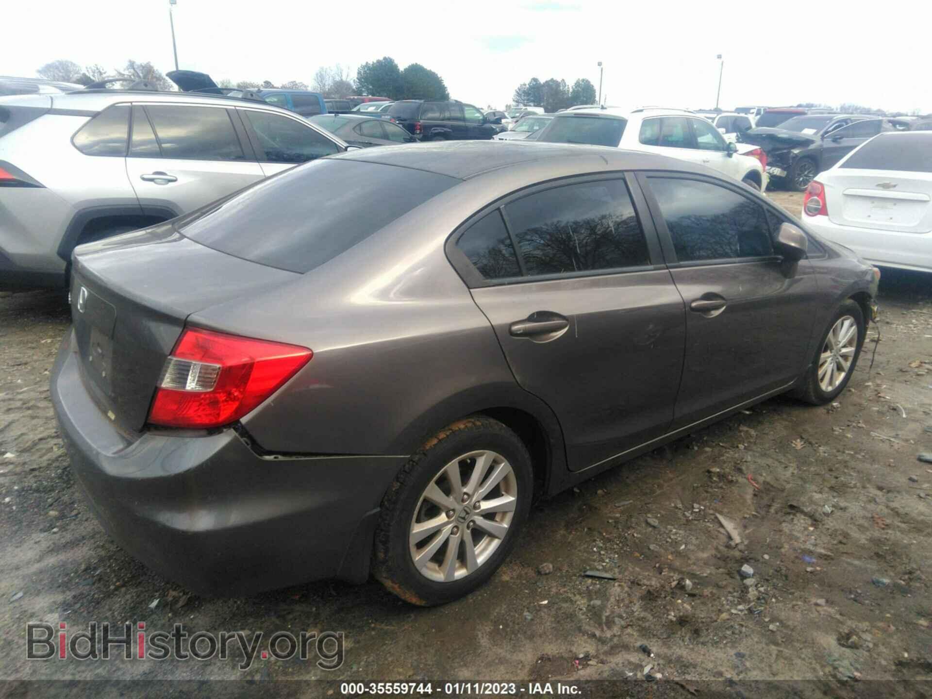 2012 HONDA CIVIC SDN - VIN: 19XFB2F89CE107086 - Фото 4