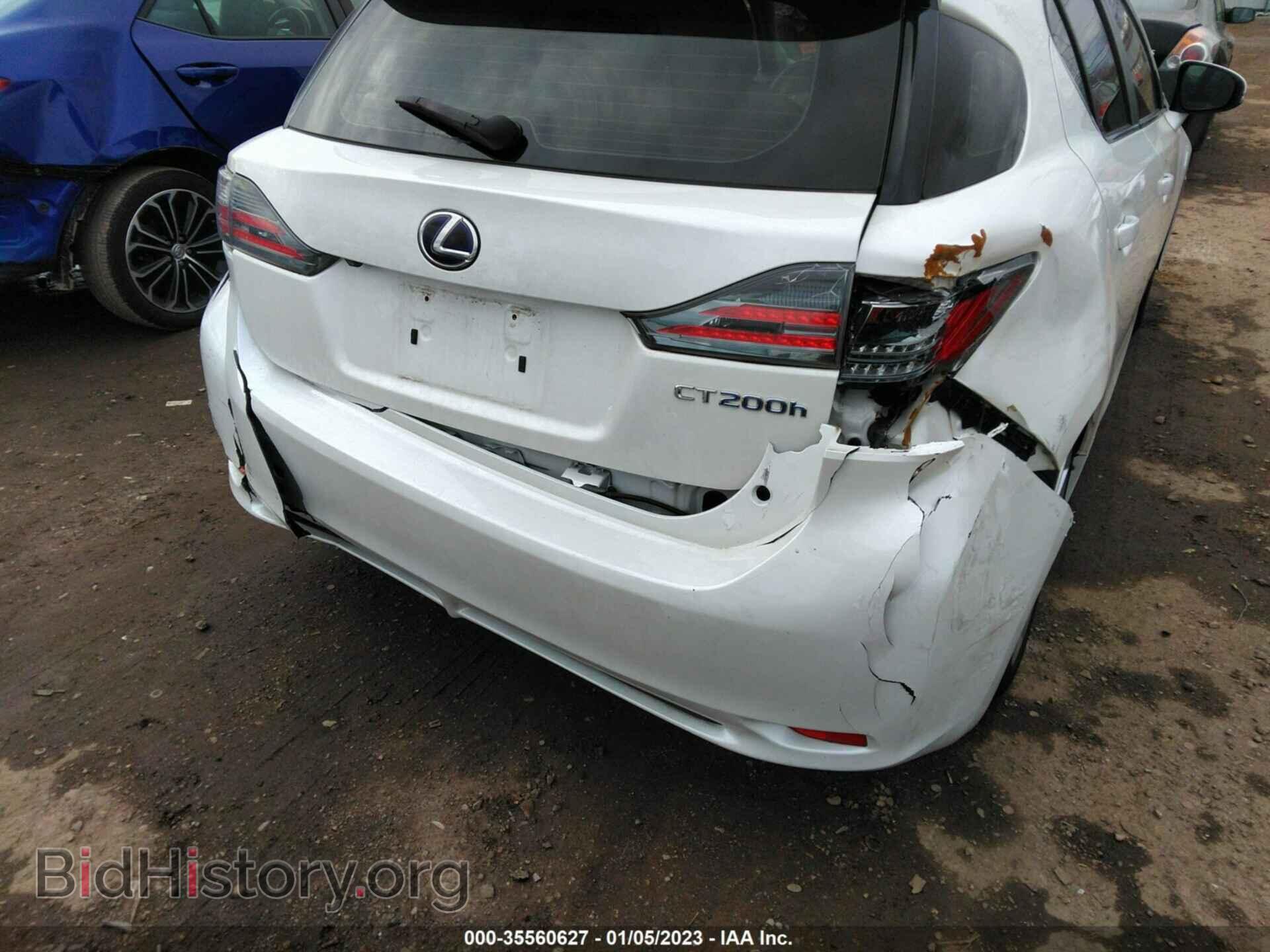 2013 LEXUS CT 200H - VIN: JTHKD5BH1D2157445 - Фото 6
