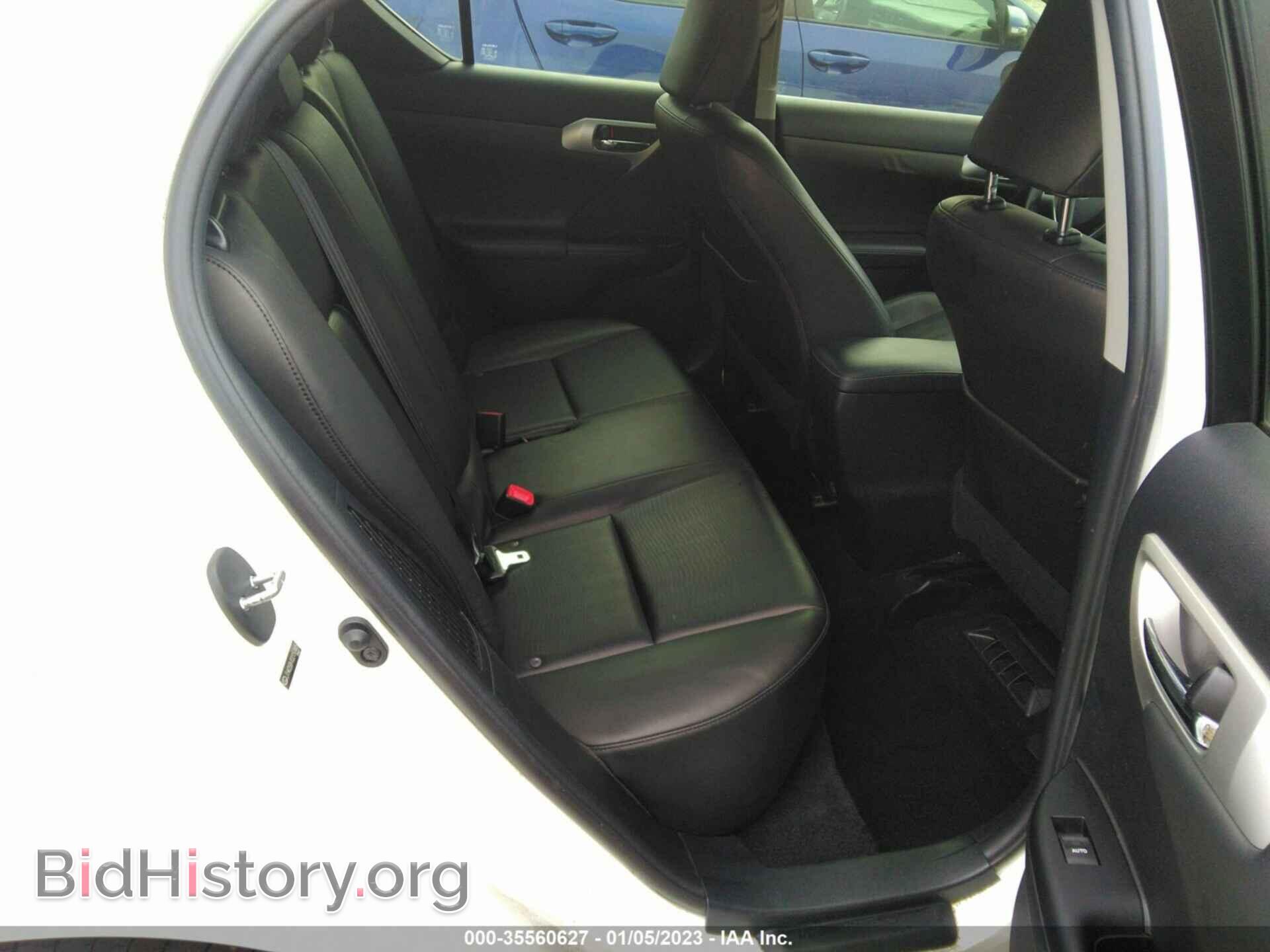 2013 LEXUS CT 200H - VIN: JTHKD5BH1D2157445 - Фото 8