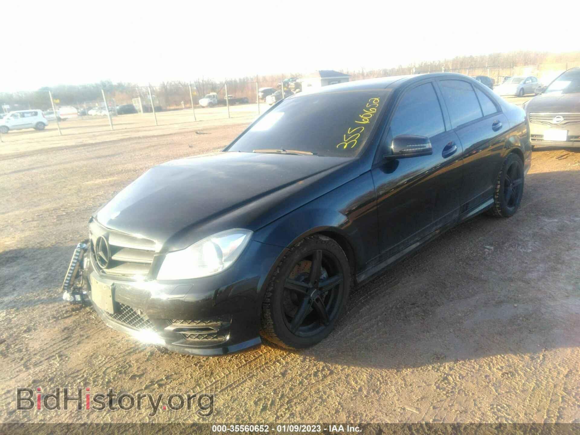 2013 MERCEDES-BENZ C-CLASS - VIN: WDDGF8AB3DR292908 - Фото 2