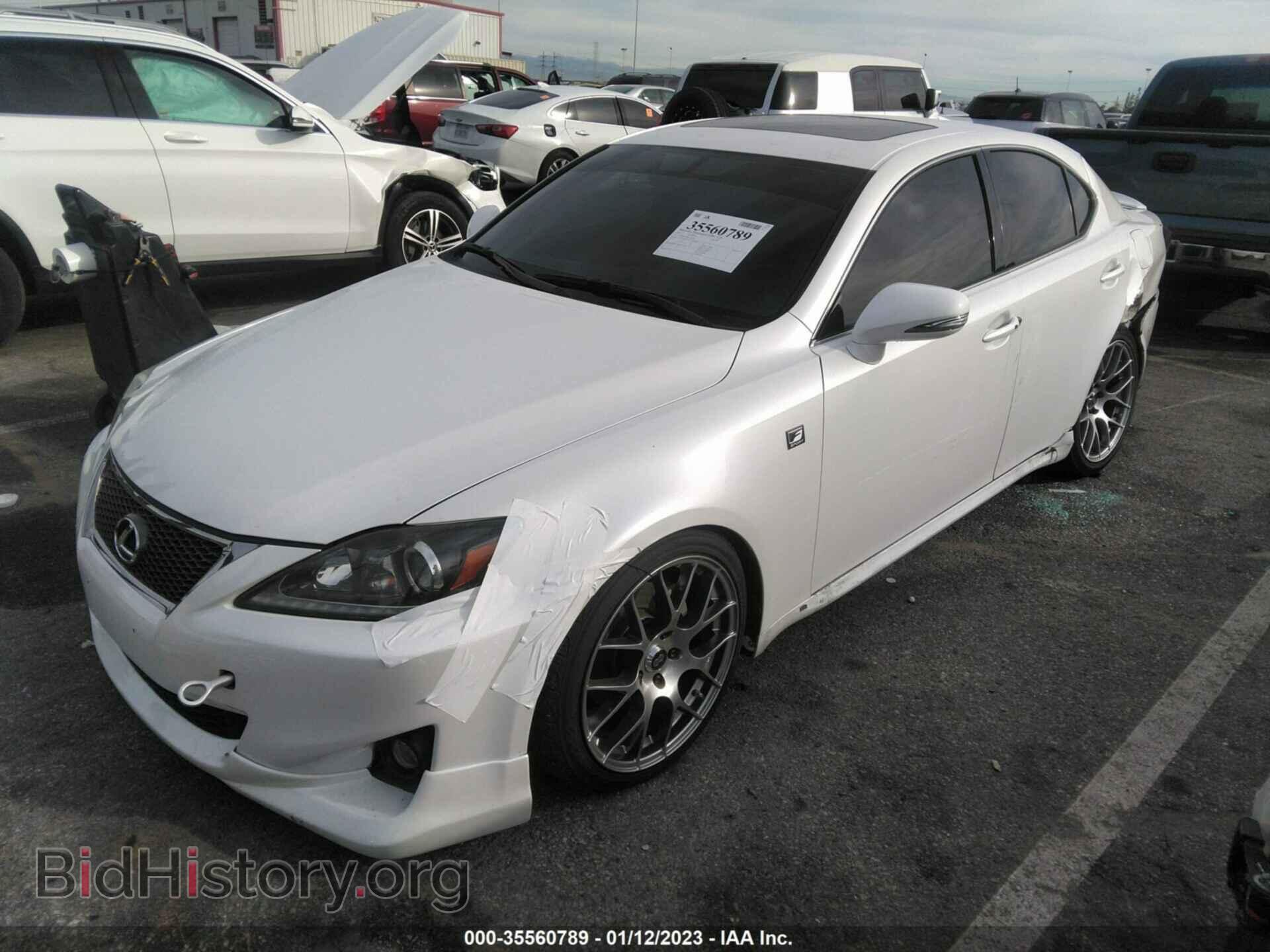 2011 LEXUS IS 250 - VIN: JTHBF5C28B5152033 - Фото 2