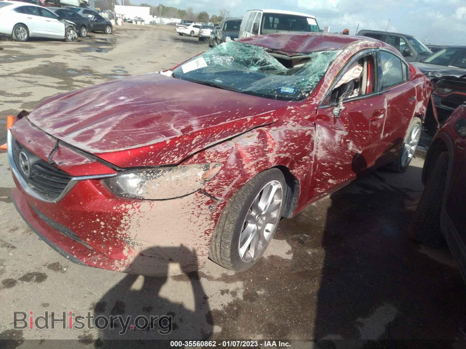 2015 MAZDA MAZDA6 - VIN: JM1GJ1V54F1218256 - Фото 2