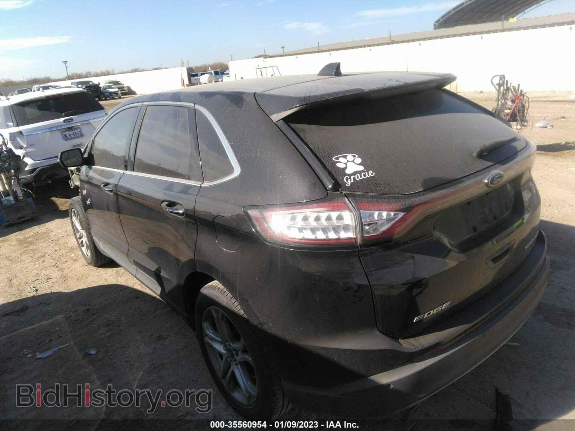 2015 FORD EDGE - VIN: 2FMTK3K84FBB31026 - Photo 3