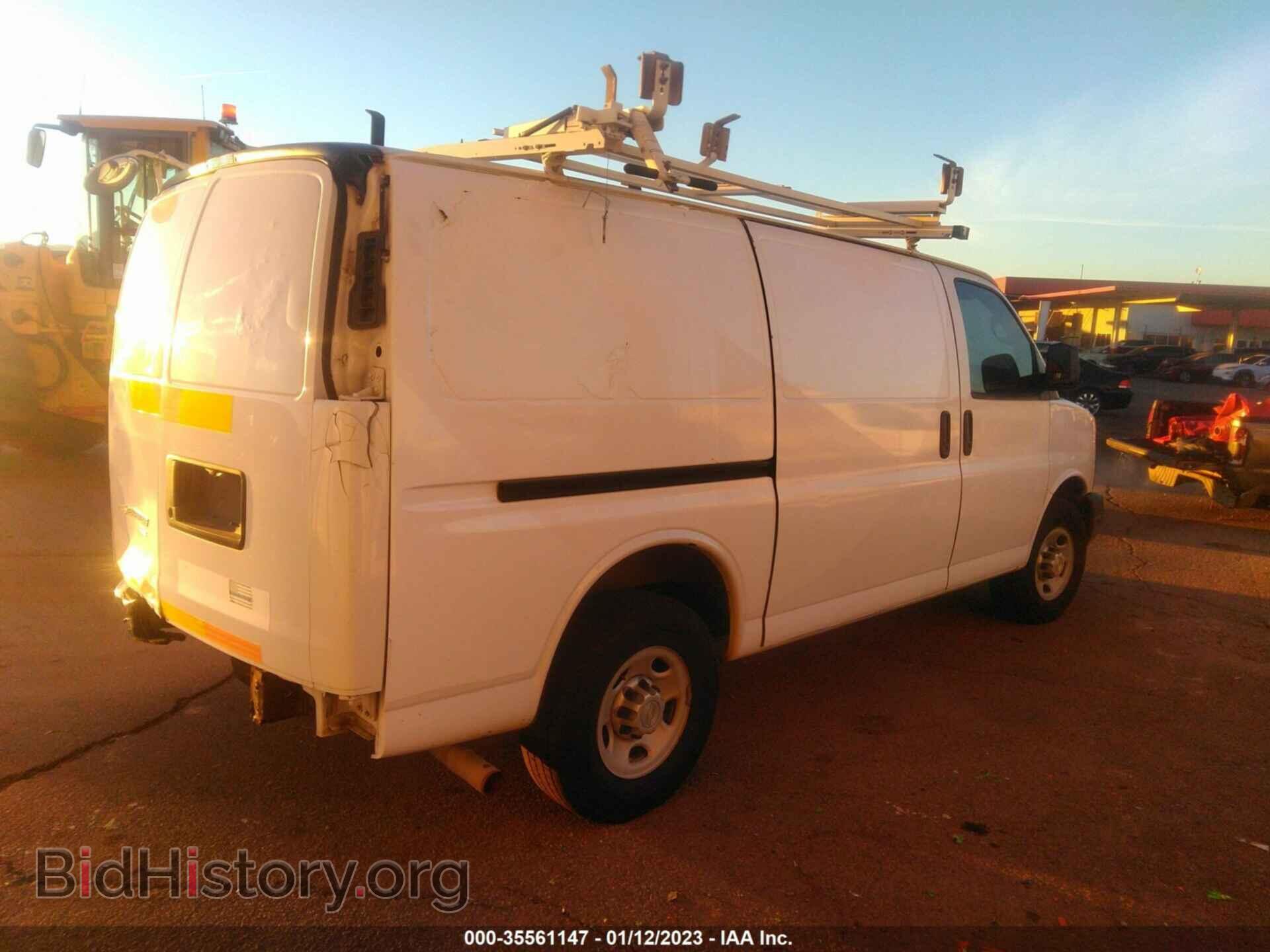 2013 CHEVROLET EXPRESS CARGO VAN - VIN: 1GCWGFCA8D1140441 - Фото 4