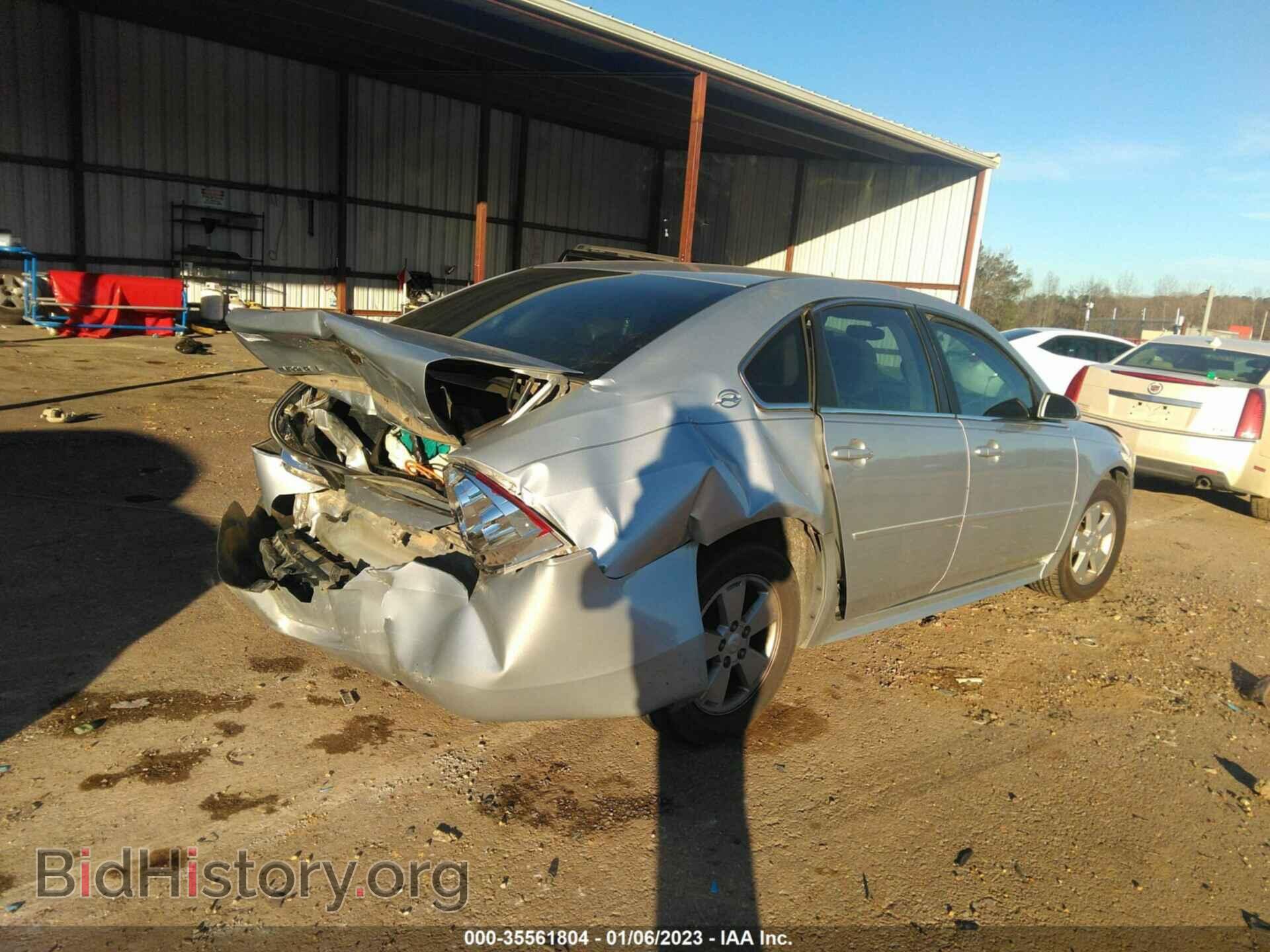 2009 CHEVROLET IMPALA - VIN: 2G1WT57K191316670 - Фото 4