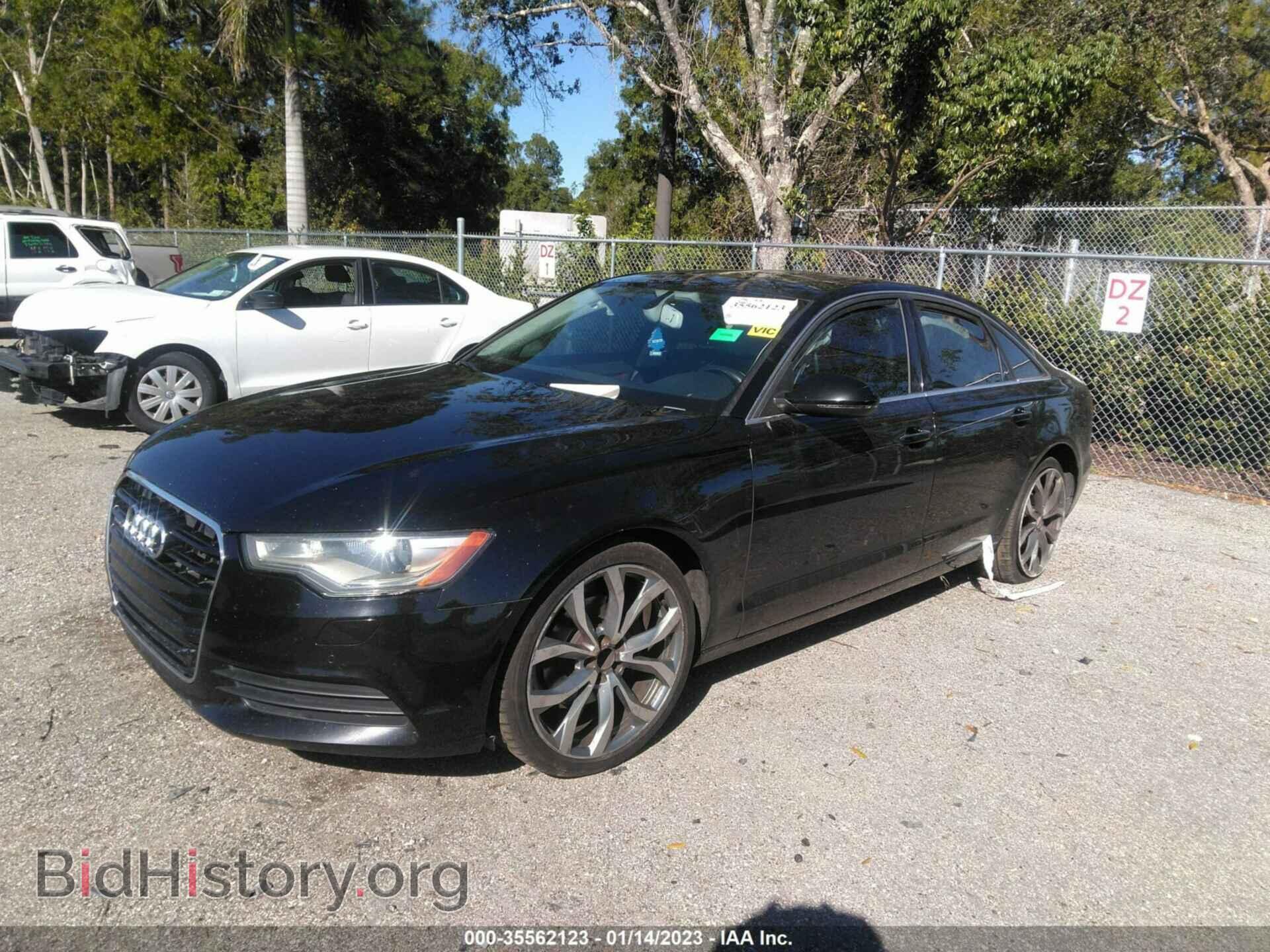 2013 AUDI A6 - VIN: WAUGFAFC5DN038995 - Фото 2