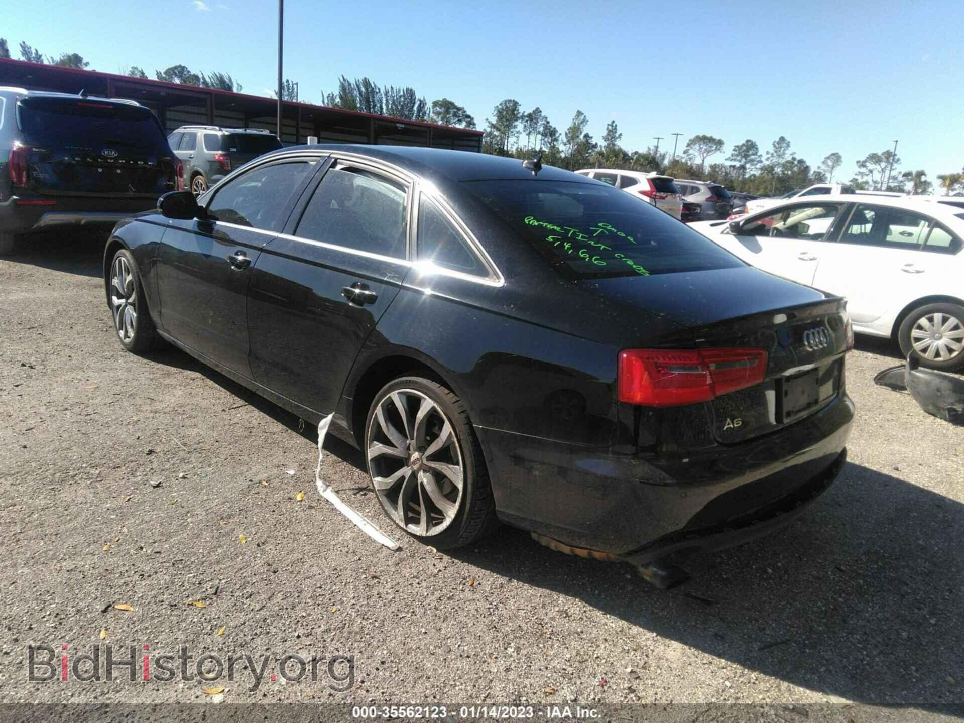 2013 AUDI A6 - VIN: WAUGFAFC5DN038995 - Фото 3