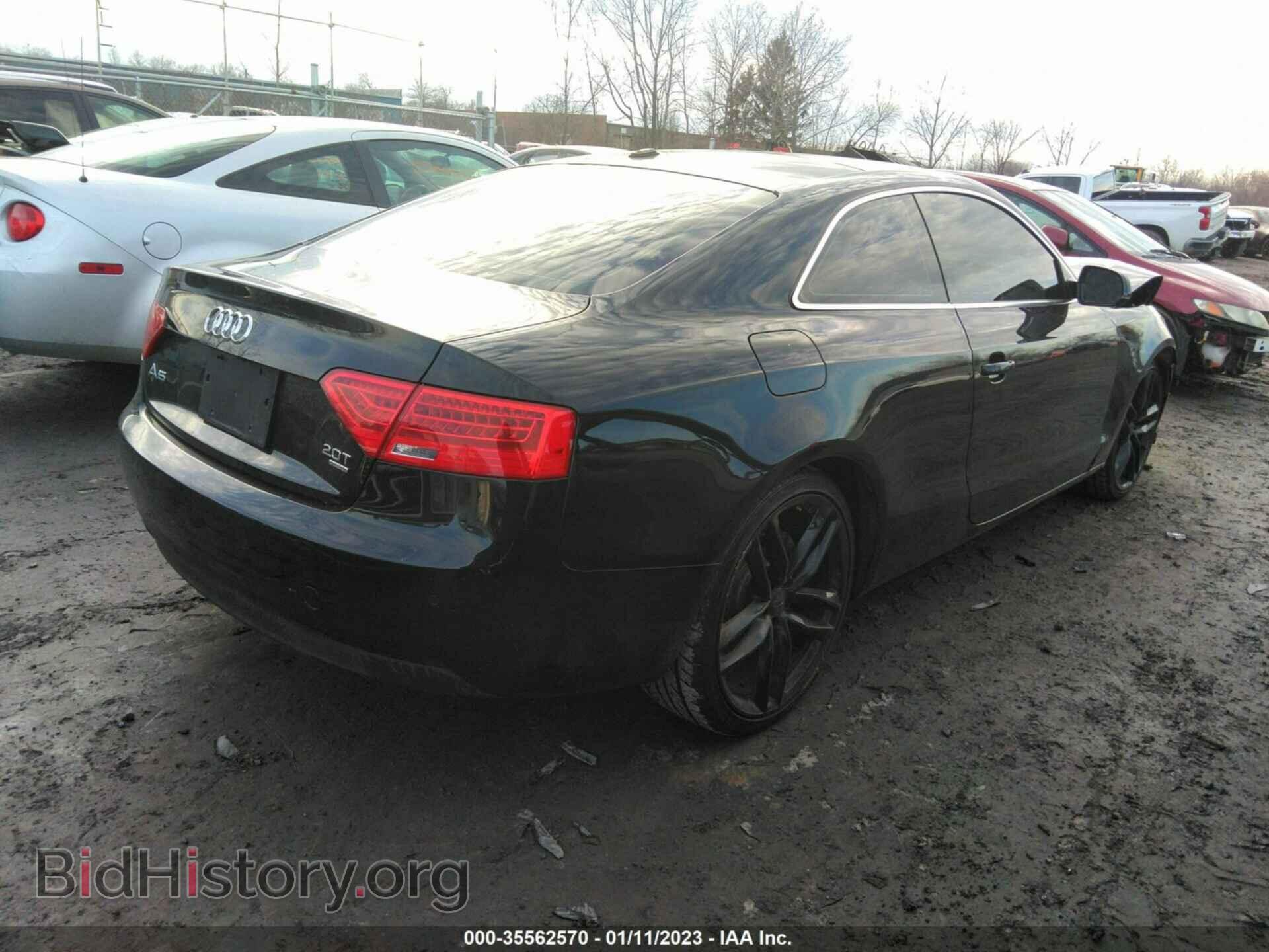 2013 AUDI A5 - VIN: WAULFAFR6DA006504 - Photo 4
