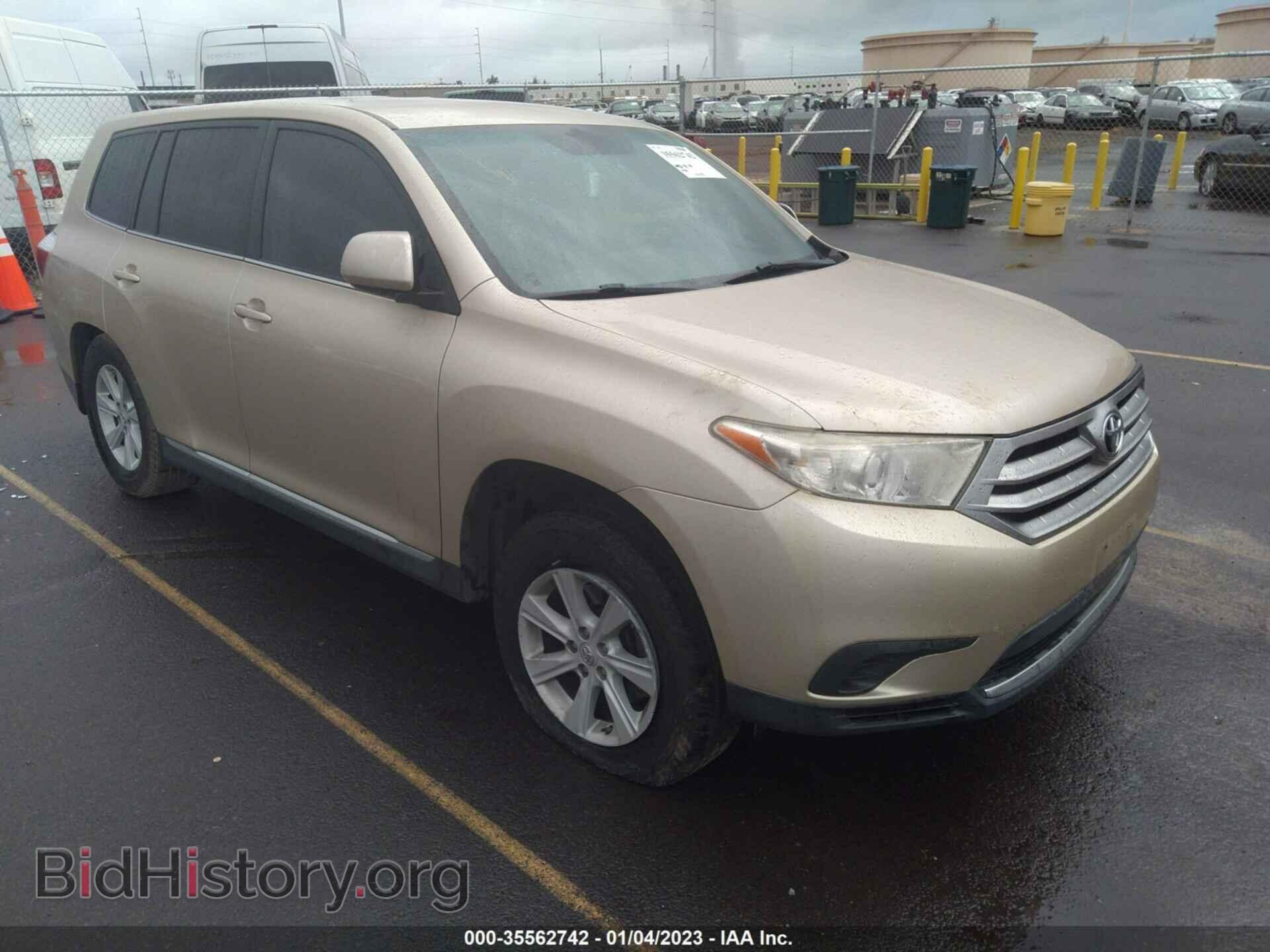 Photo 5TDZA3EH8DS045209 - TOYOTA HIGHLANDER 2013