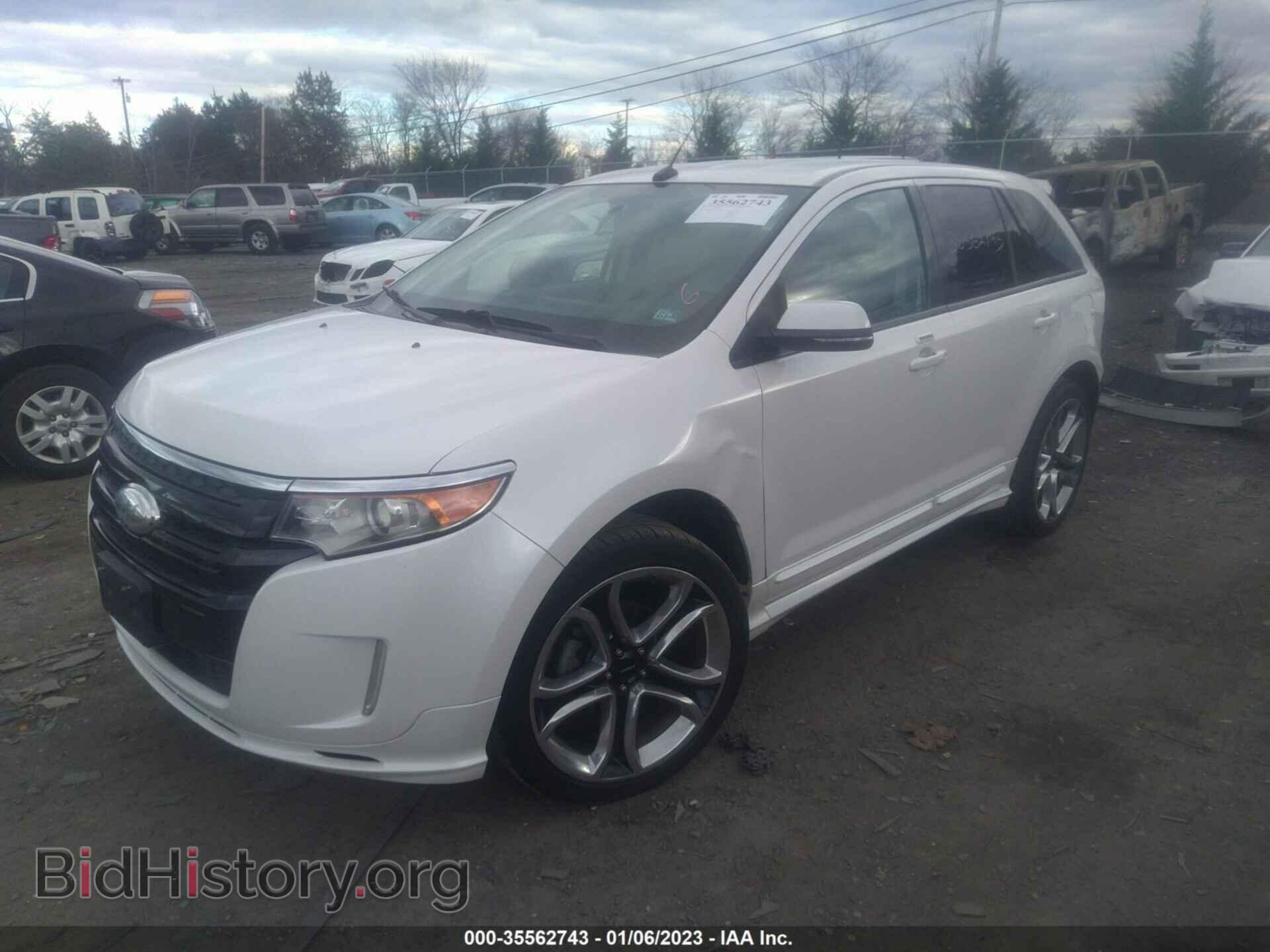 2014 FORD EDGE - VIN: 2FMDK4AK5EBA81937 - Фото 2