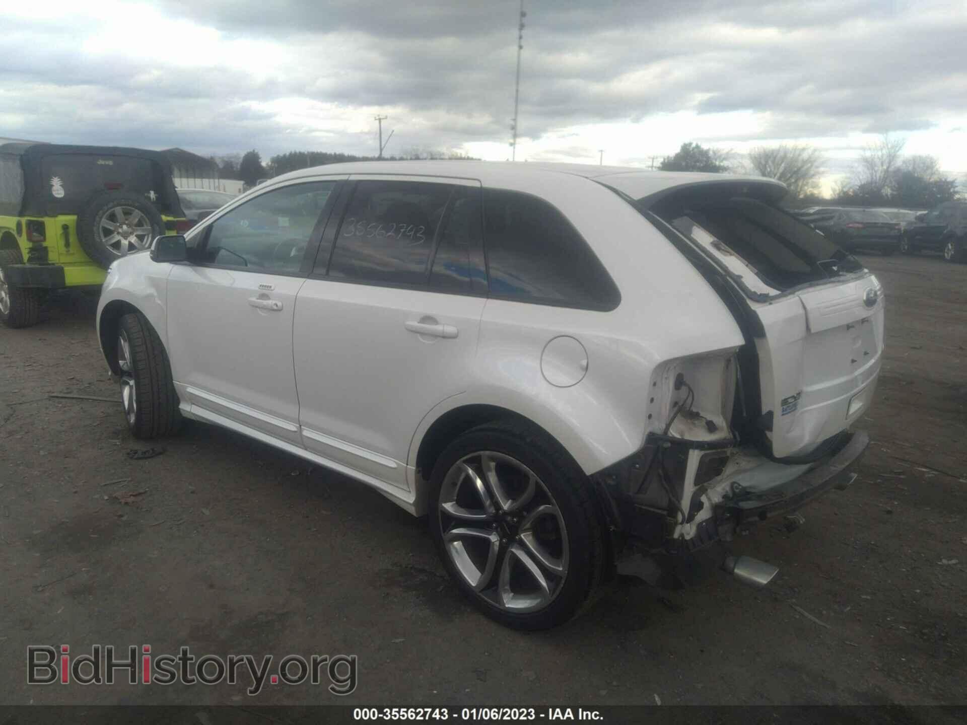 2014 FORD EDGE - VIN: 2FMDK4AK5EBA81937 - Фото 3