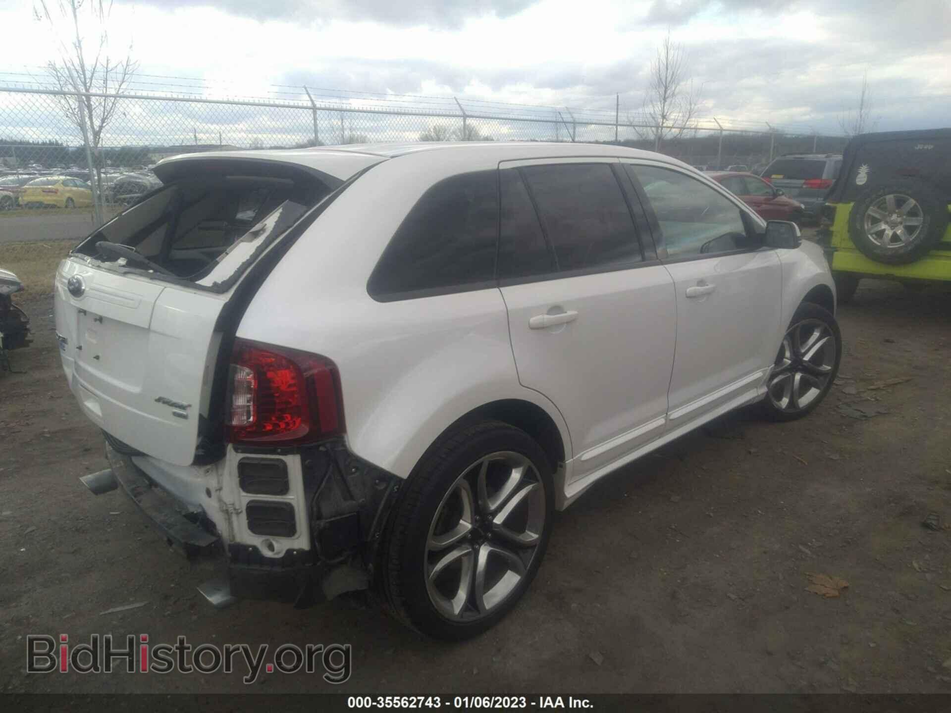 2014 FORD EDGE - VIN: 2FMDK4AK5EBA81937 - Фото 4