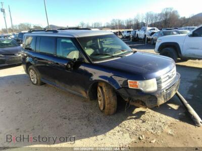 2011 Ford FLEX SE, синий — VIN 2FMGK5BC0BBD16069, IAAI