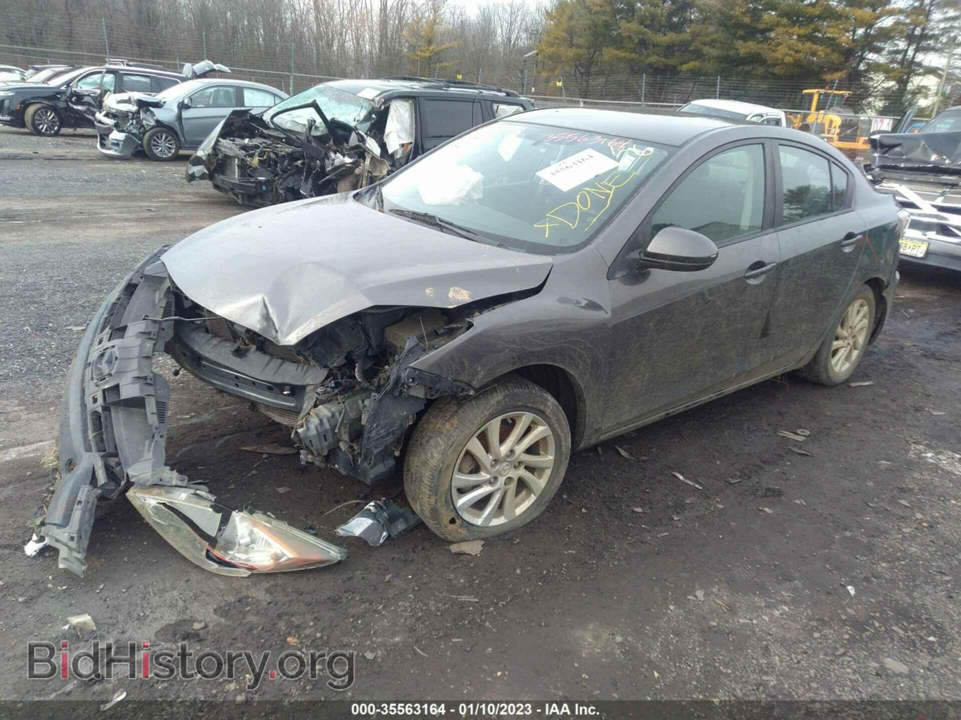2012 MAZDA MAZDA3 - VIN: JM1BL1V86C1692994 - Фото 2