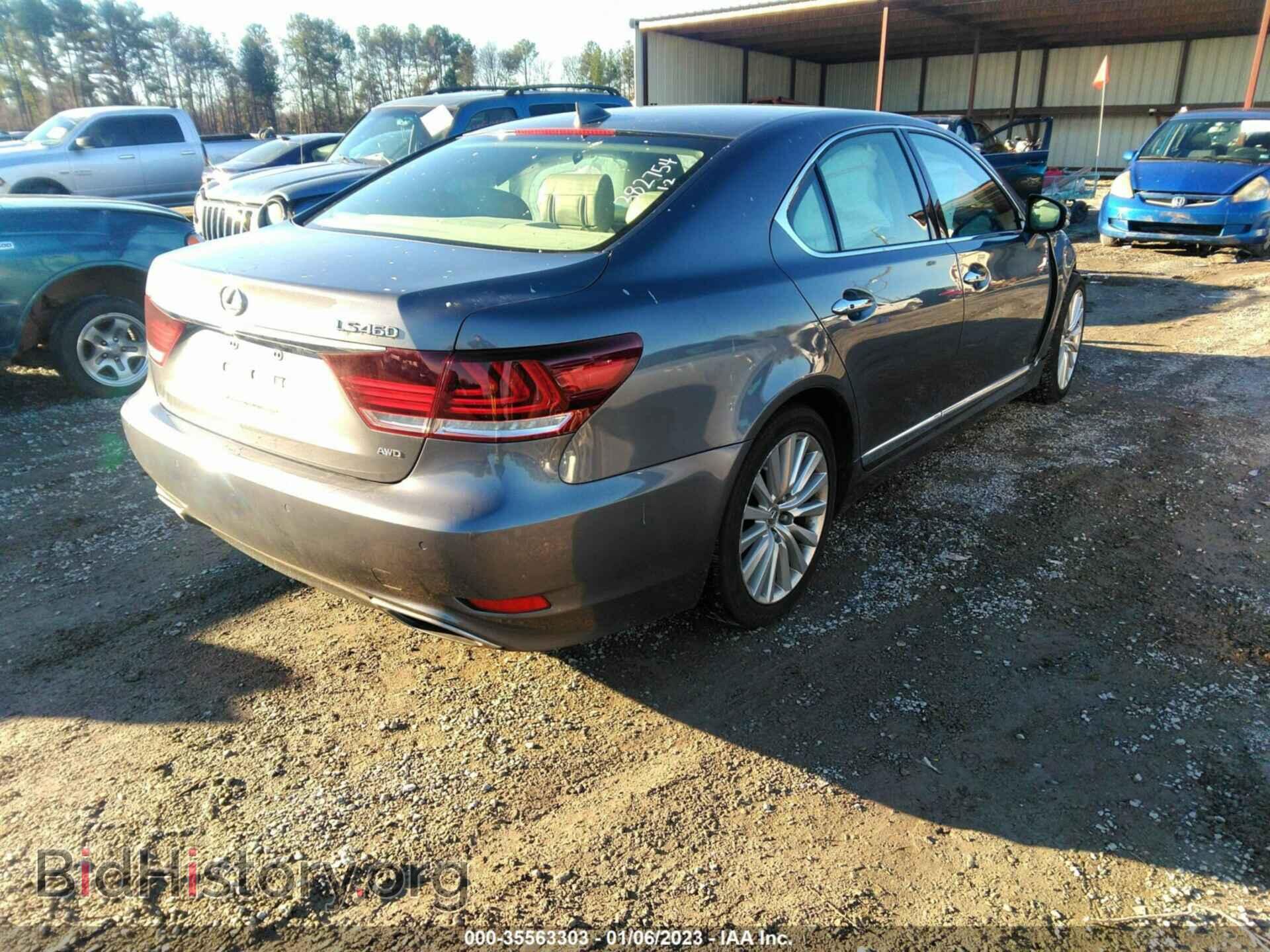2017 LEXUS LS - VIN: JTHCL5EF1H5028241 - Фото 4