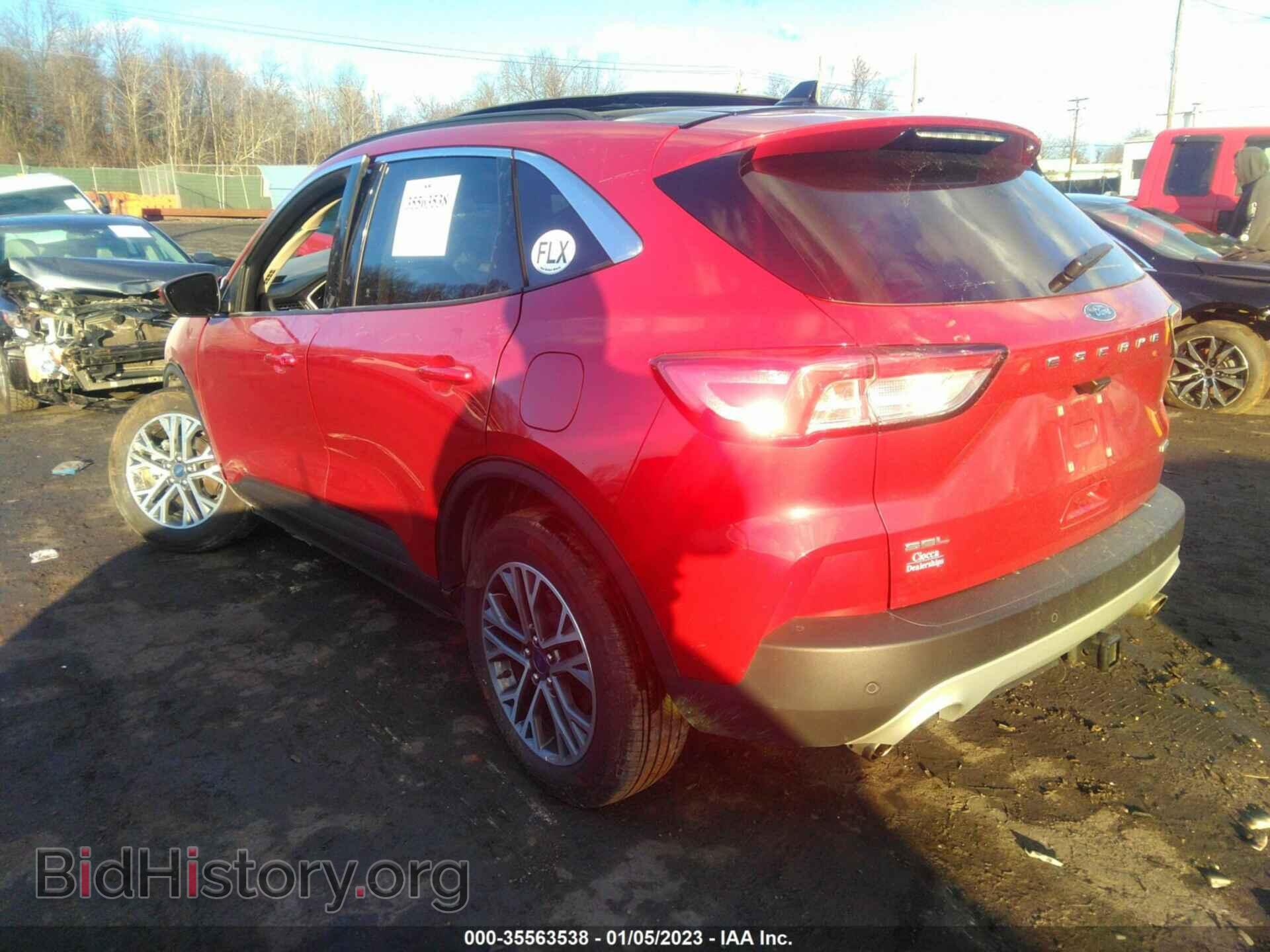 2020 FORD ESCAPE - VIN: 1FMCU9H92LUA63165 - Фото 3