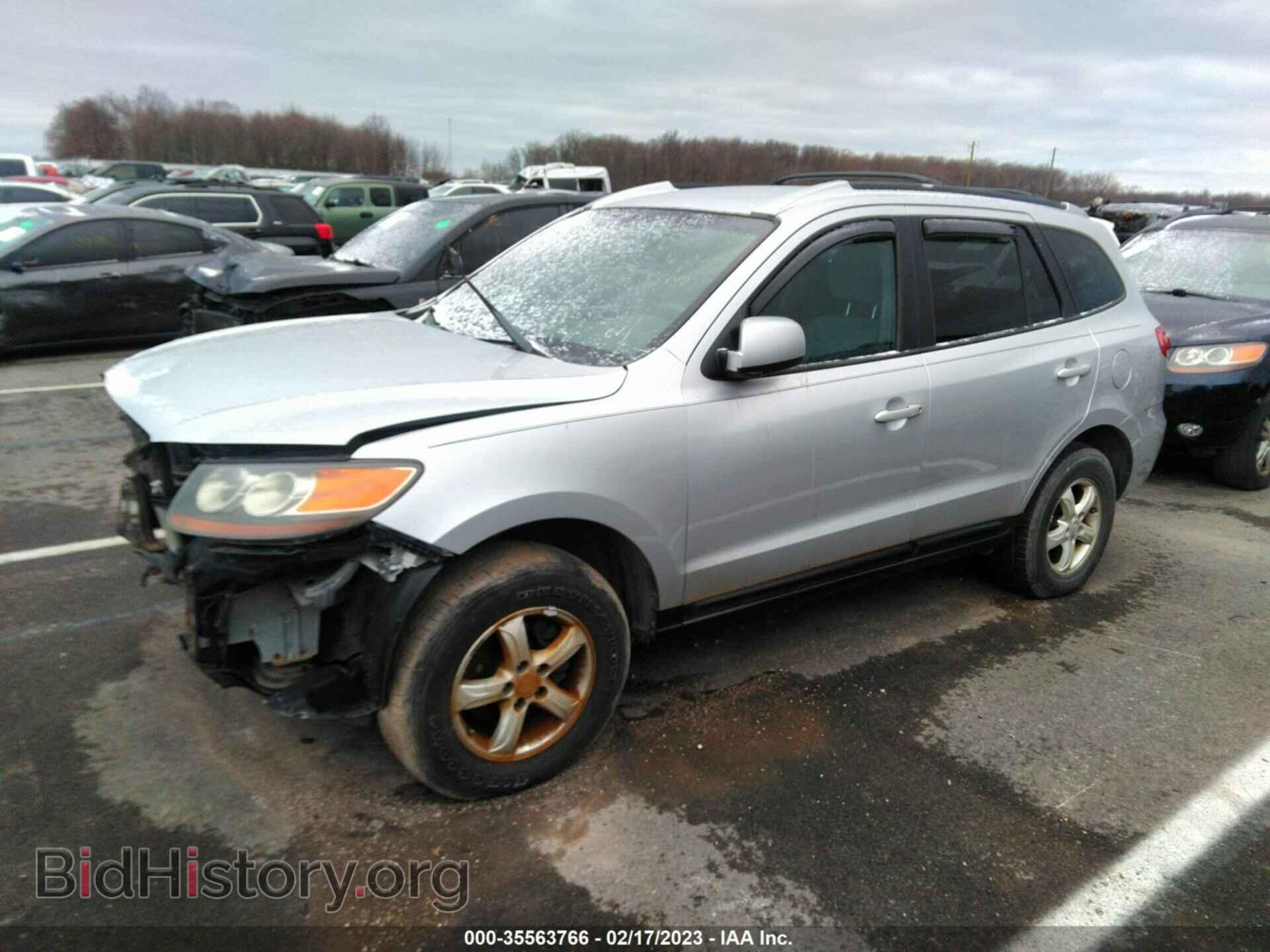 2007 HYUNDAI SANTA FE - VIN: 5NMSG13DX7H097582 - Фото 2