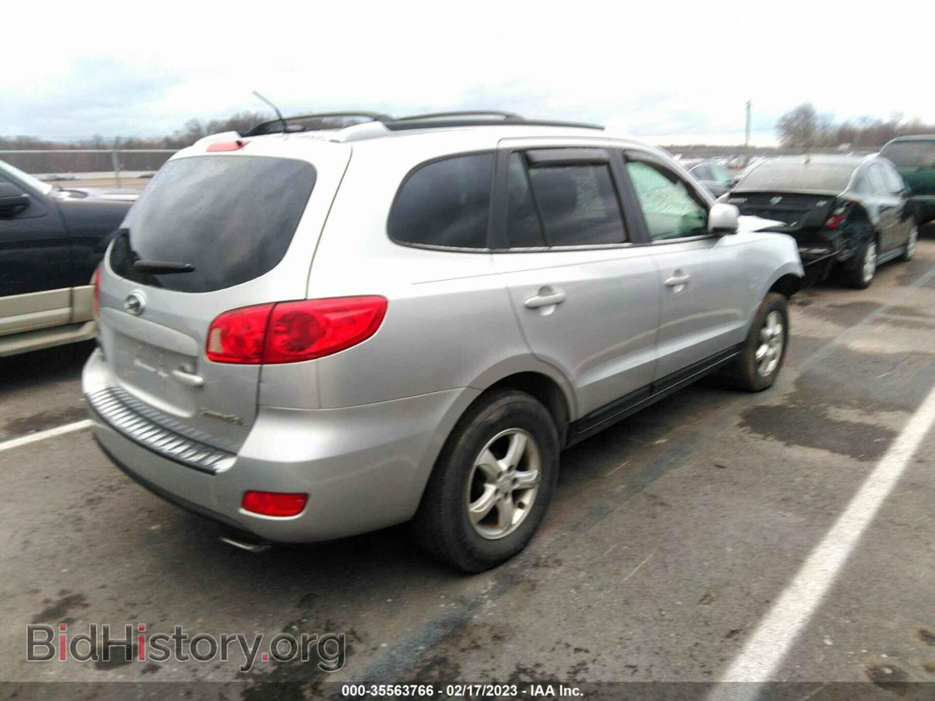 2007 HYUNDAI SANTA FE - VIN: 5NMSG13DX7H097582 - Фото 4