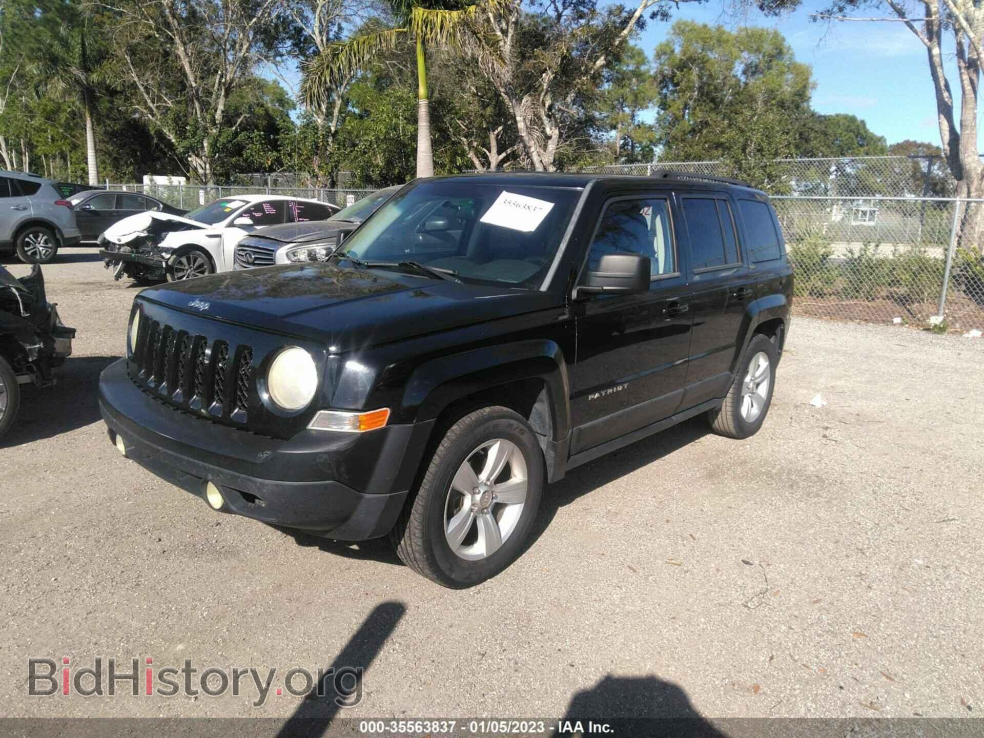 2012 JEEP PATRIOT - VIN: 1C4NJPBB6CD627485 - Фото 2