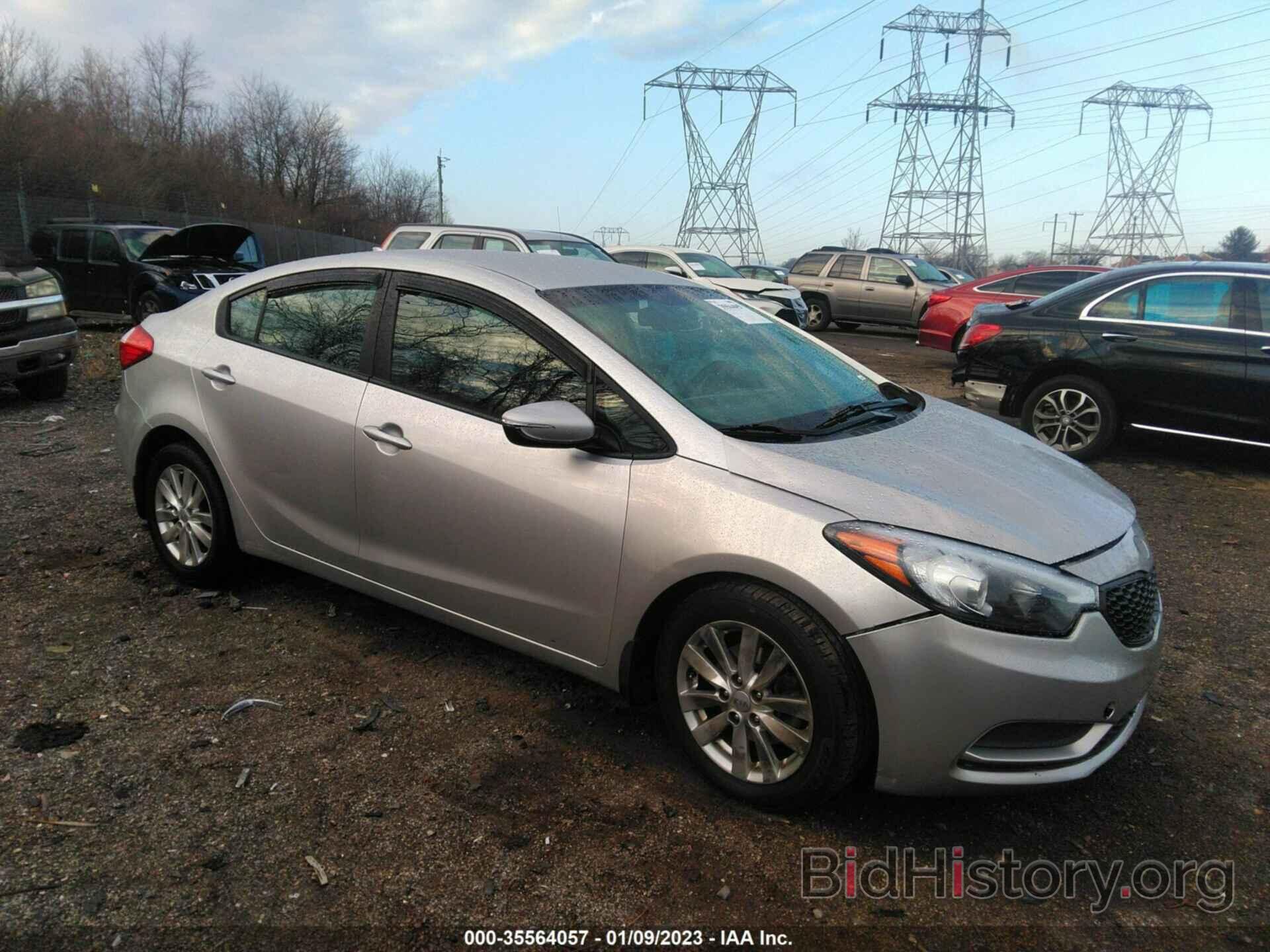 Photo KNAFX4A66E5074420 - KIA FORTE 2014