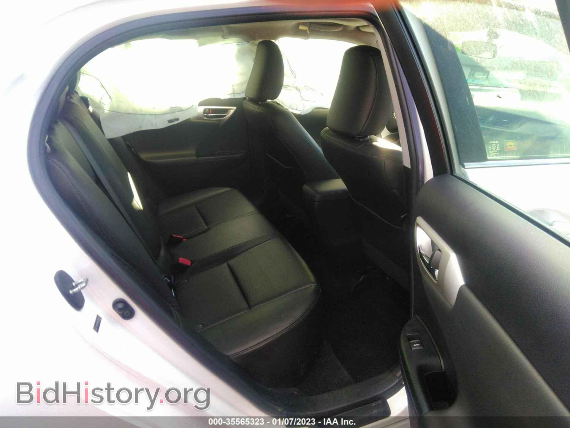 2011 LEXUS CT 200H - VIN: JTHKD5BH5B2005570 - Фото 8