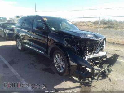 2021 Ford EXPLORER Limited, black — VIN 1FMSK8FH5MGB02899, IAAI