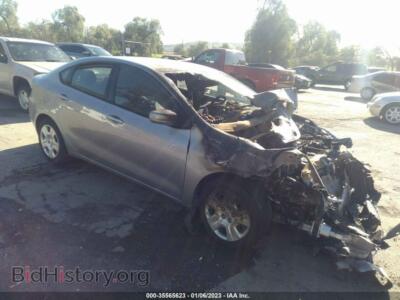 2015 Dodge DART SE, silver — VIN 1C3CDFAA2FD150404, IAAI