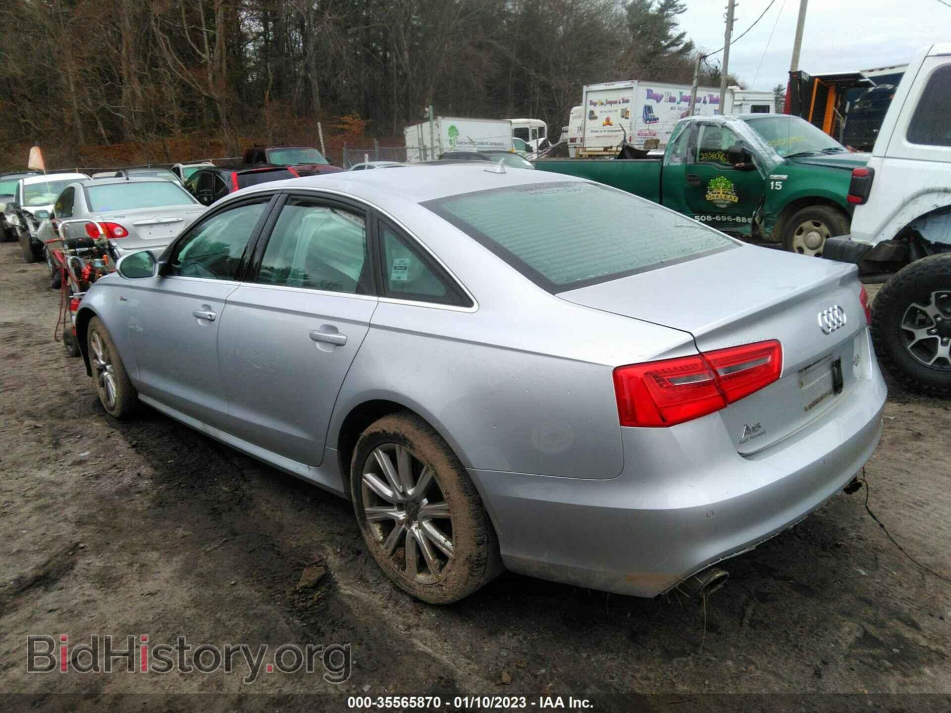 2013 AUDI A6 - VIN: WAUHGAFC6DN040904 - Фото 3