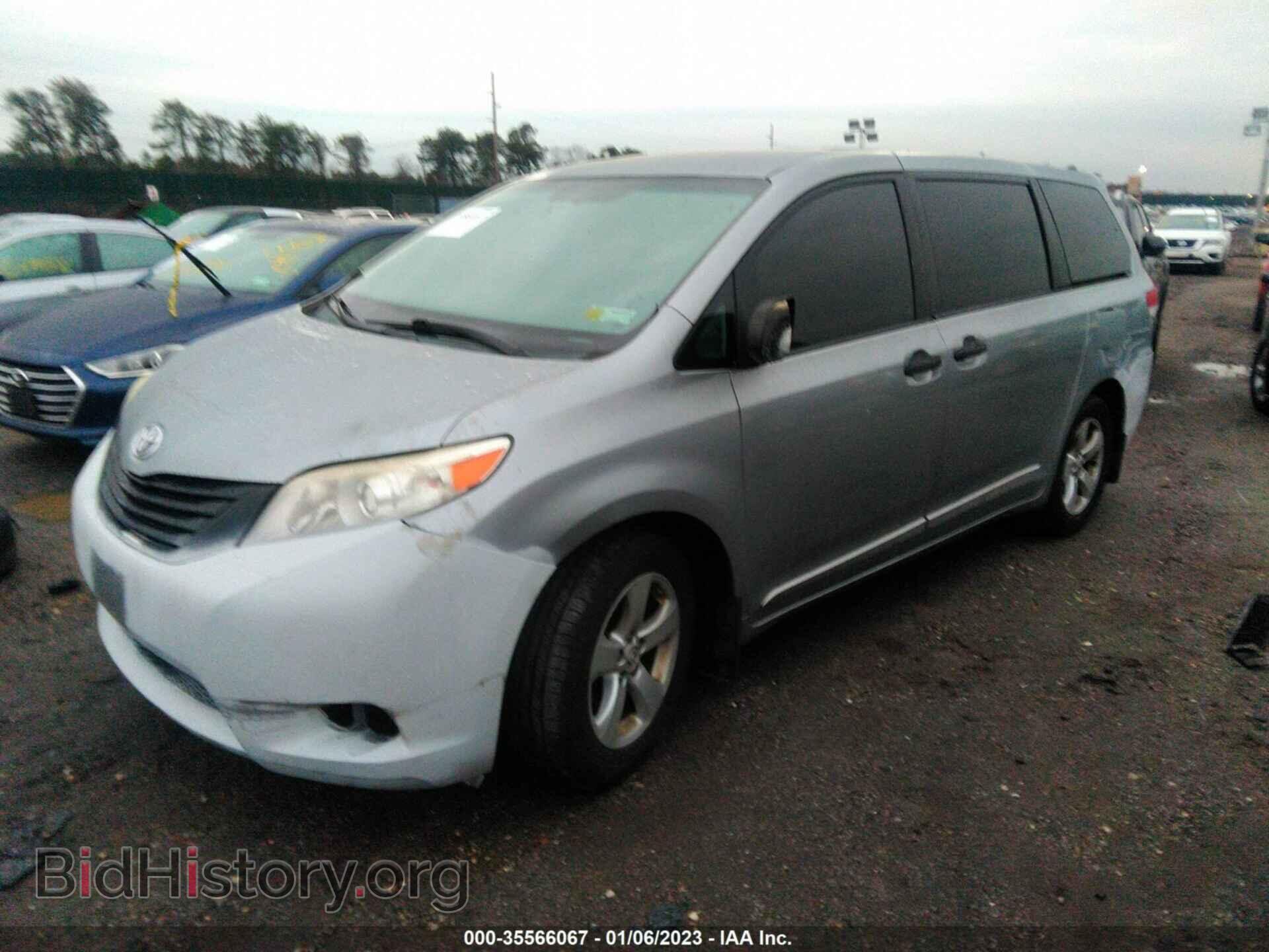 2014 TOYOTA SIENNA - VIN: 5TDZK3DC4ES519936 - Фото 2