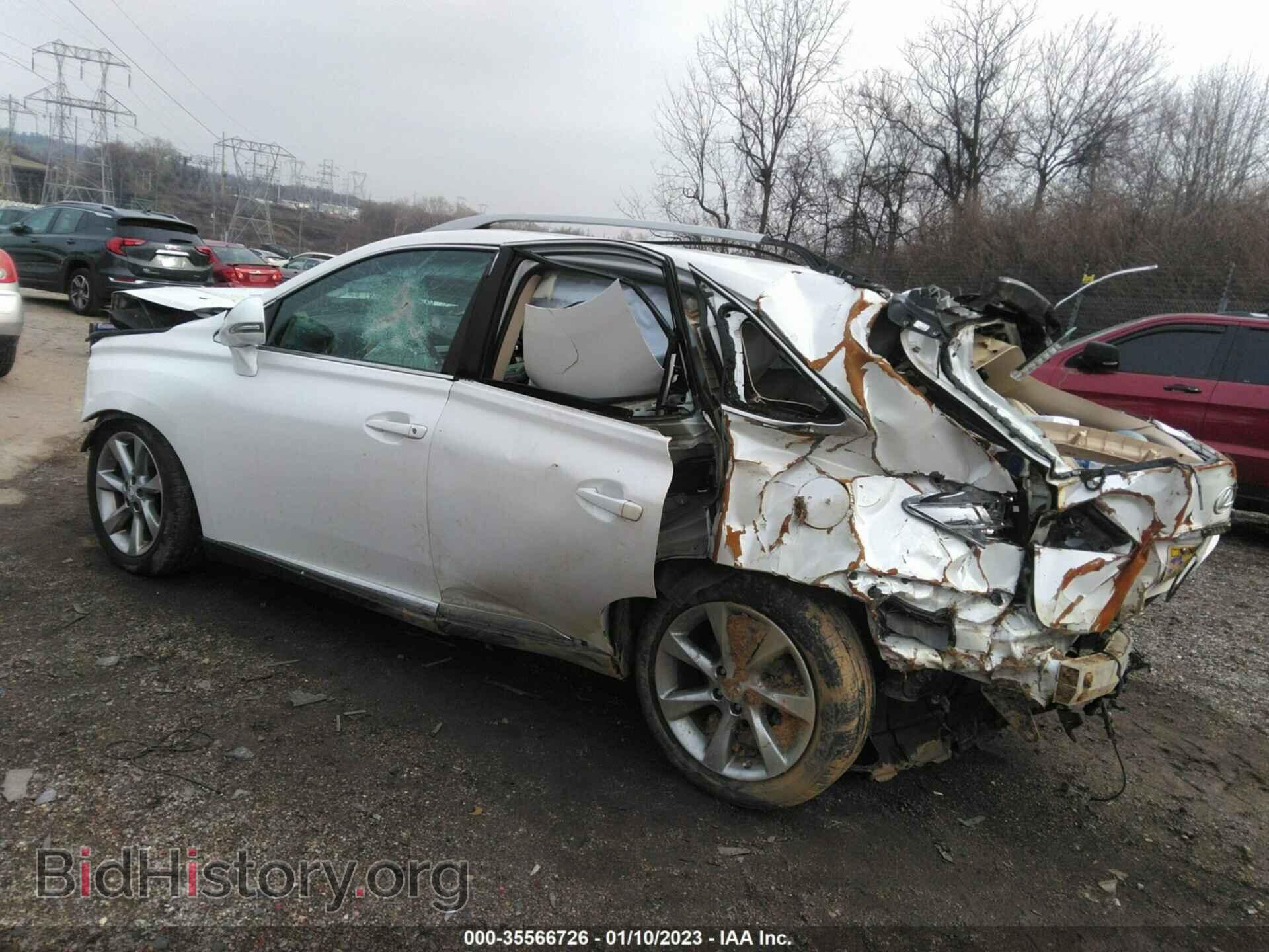 2012 LEXUS RX 350 - VIN: 2T2BK1BA7CC122018 - Фото 3