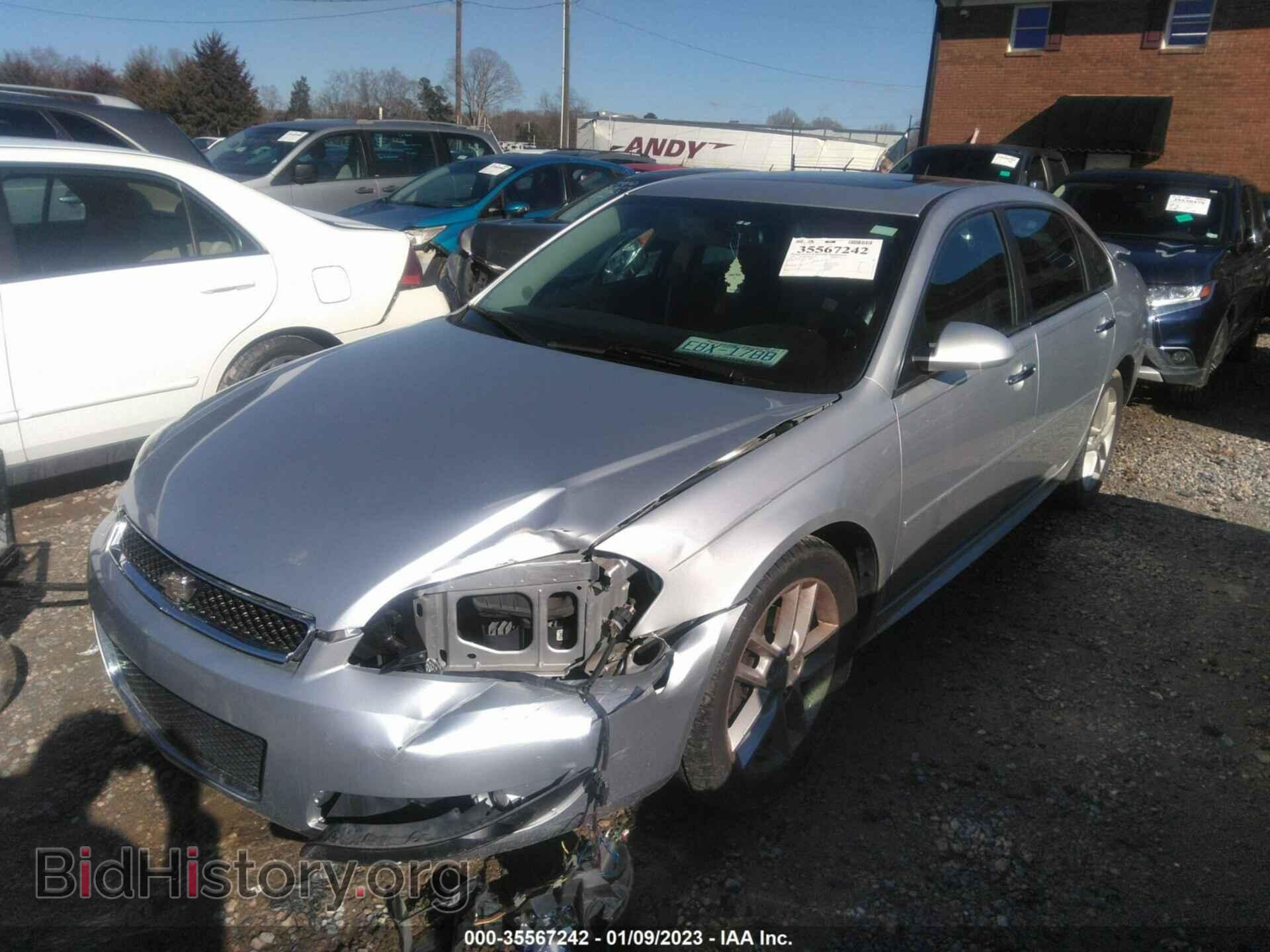 2012 CHEVROLET IMPALA - VIN: 2G1WC5E39C1259878 - Фото 2