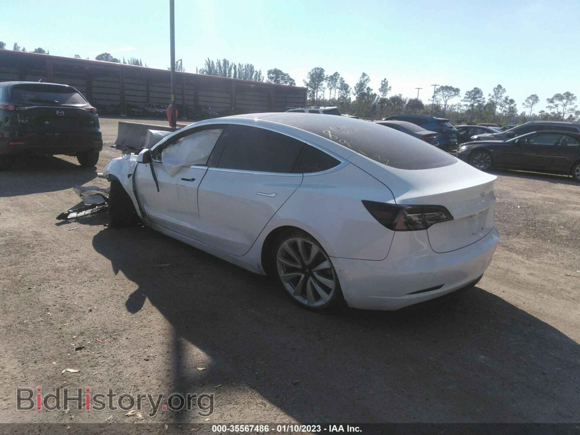 2018 TESLA MODEL 3 - VIN: 5YJ3E1EA2JF058913 - Фото 3