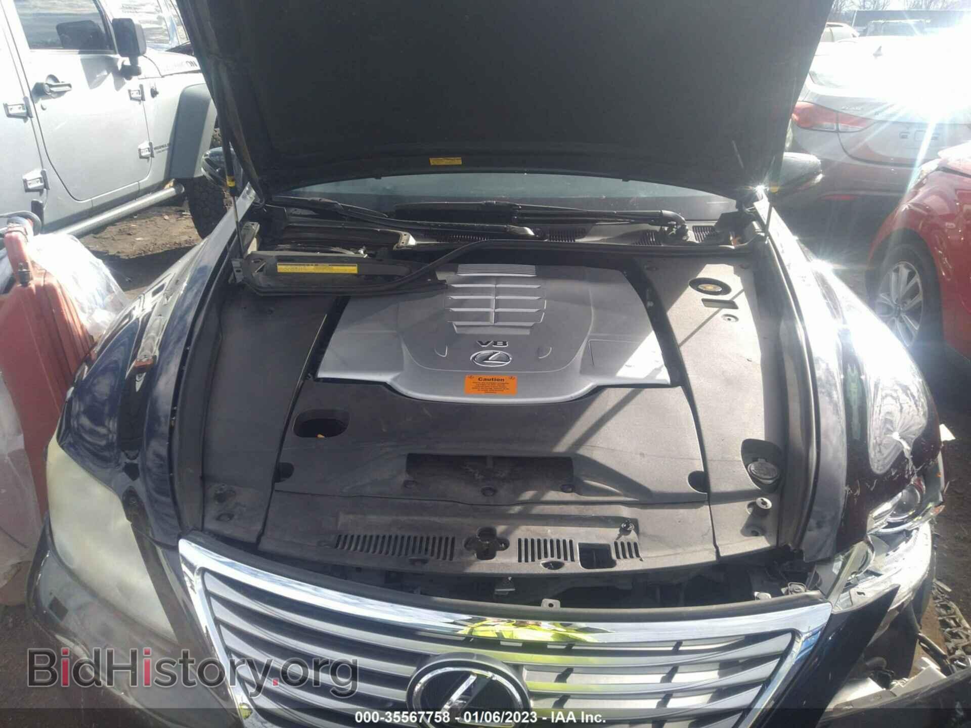 2012 LEXUS LS 460 - VIN: JTHBL5EF2C5111679 - Photo 10