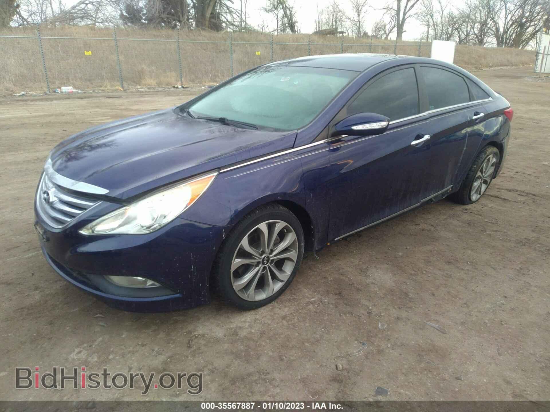 2014 HYUNDAI SONATA - VIN: 5NPEC4AC6EH879110 - Фото 2