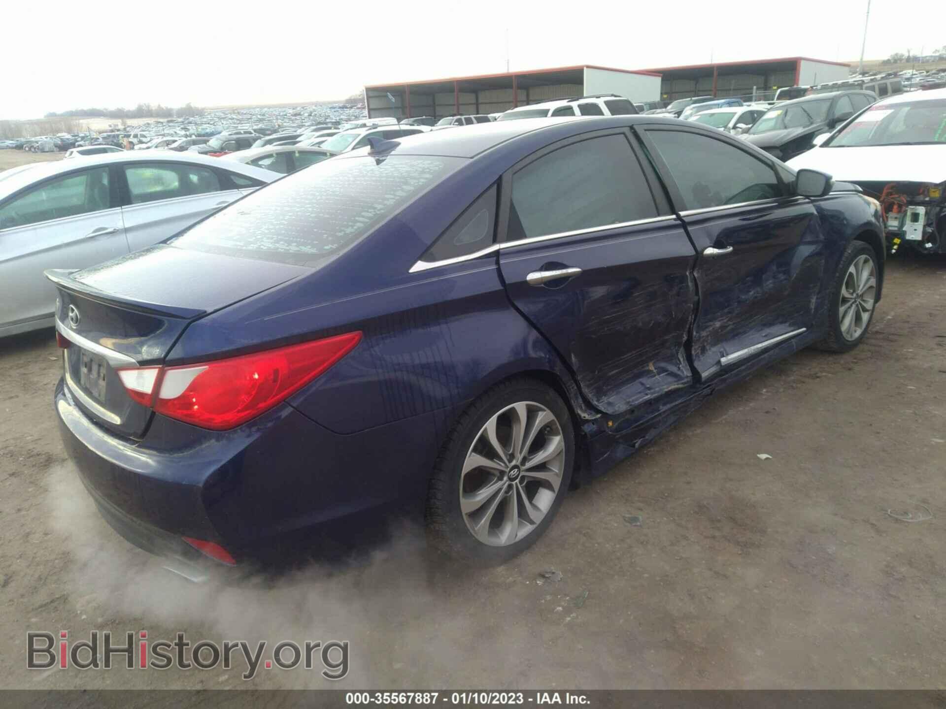 2014 HYUNDAI SONATA - VIN: 5NPEC4AC6EH879110 - Фото 4